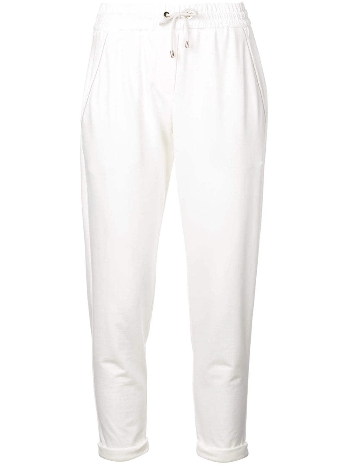 drawstring-waistband track pants