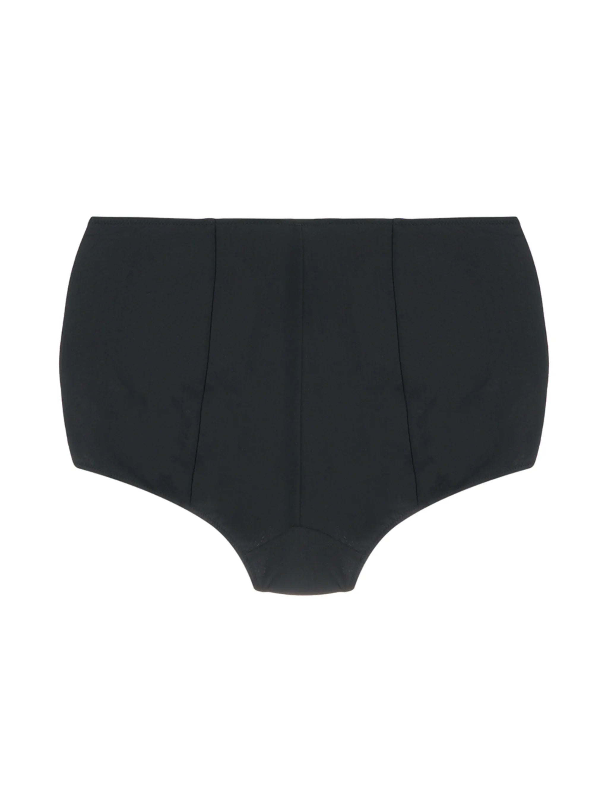 high-waisted culotte bikini bottoms