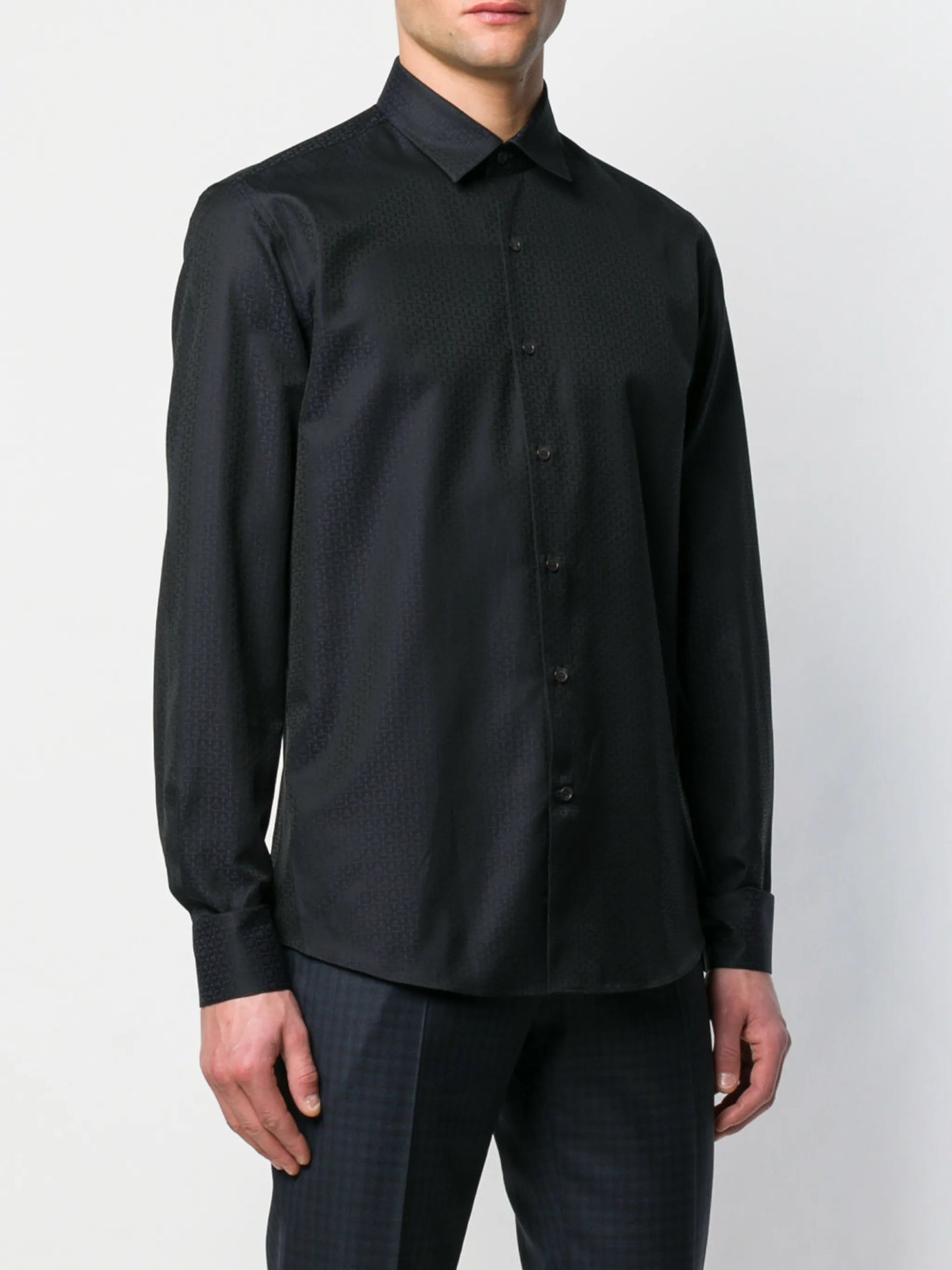 Gancini printed shirt