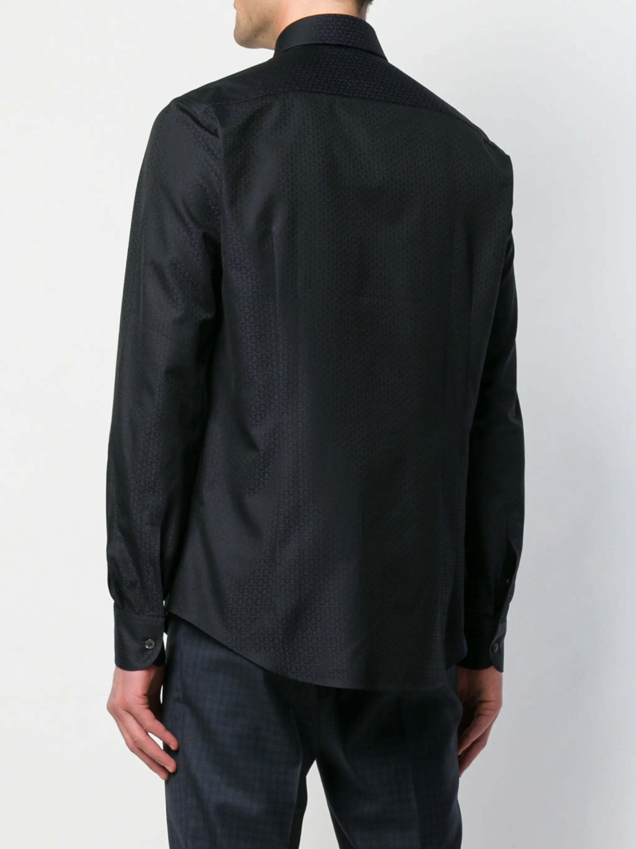 Gancini printed shirt