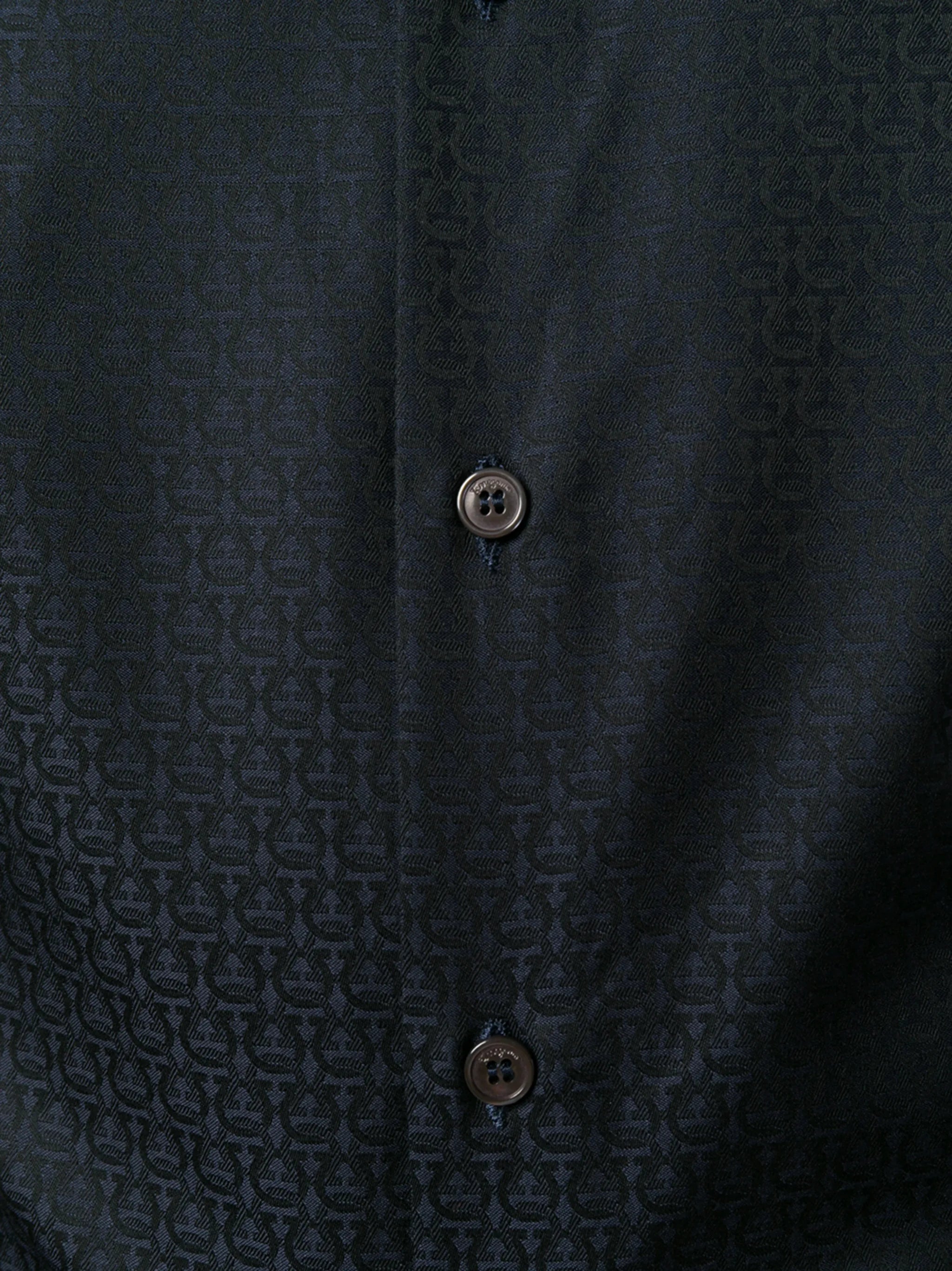 Gancini printed shirt