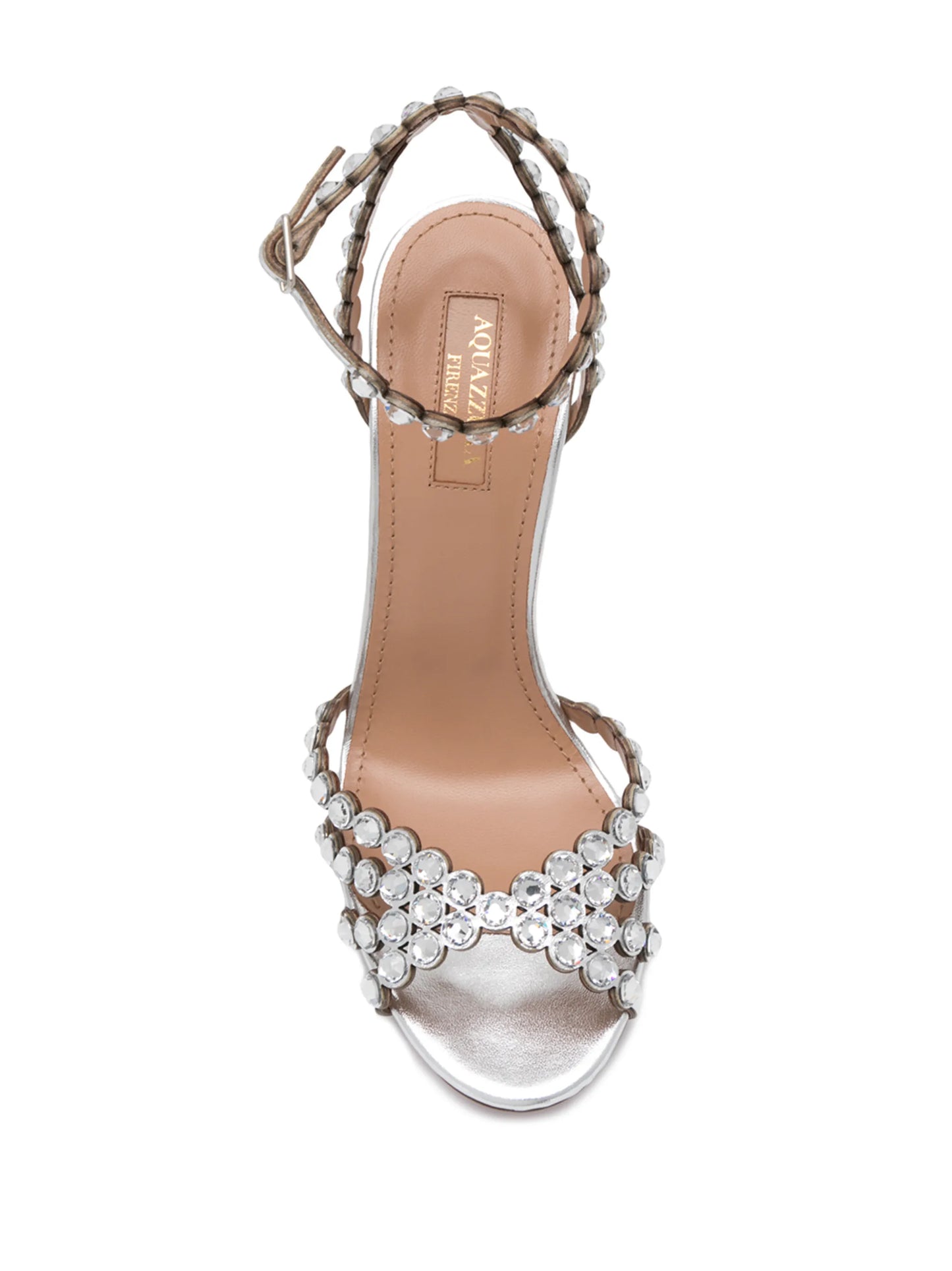 Tequila 105mm crystal embellished sandals