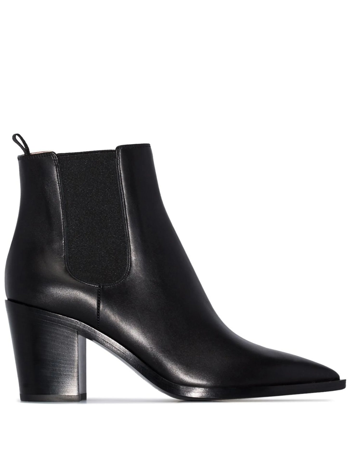pointed-toe ankle boots