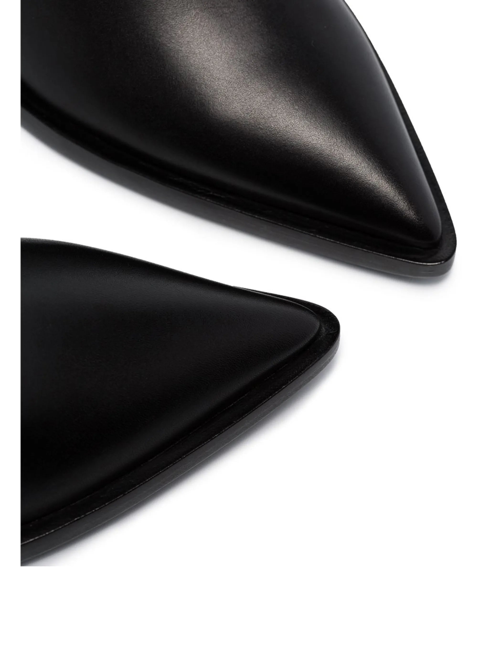 pointed-toe ankle boots