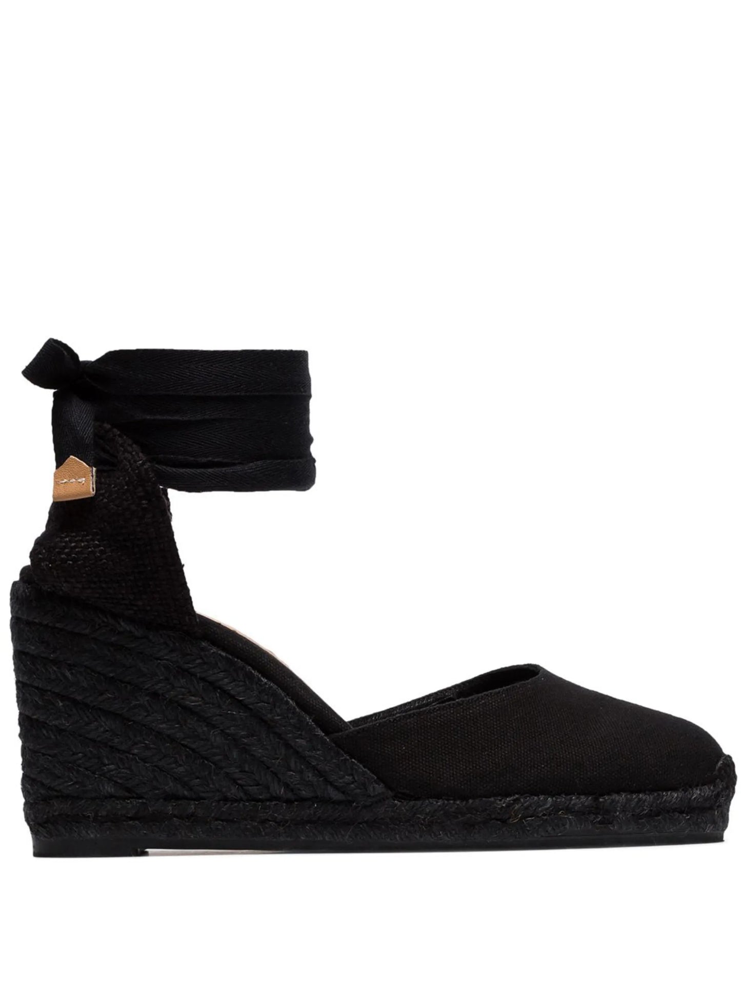 Carina 80 ankle-tie wedge sandals