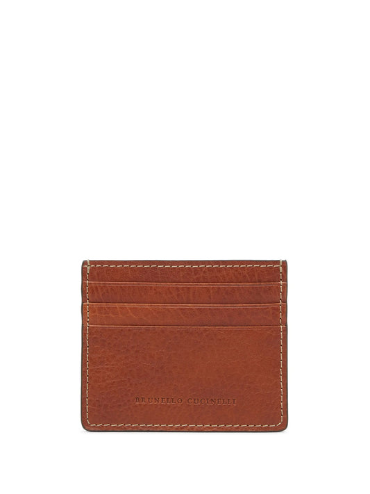 embossed logo cardholder