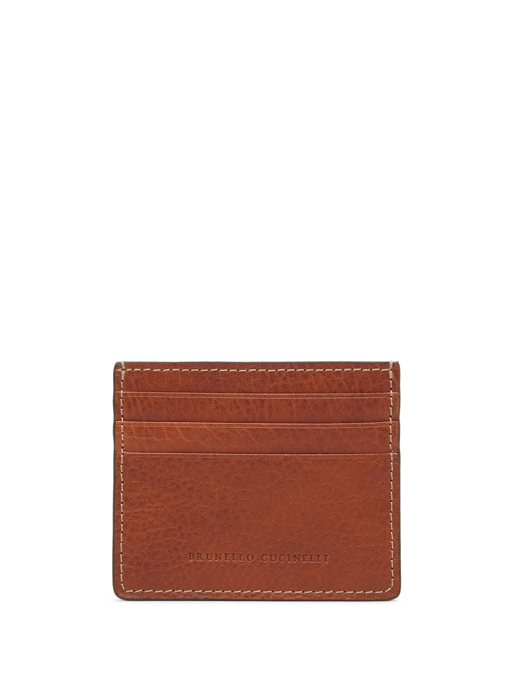 embossed logo cardholder