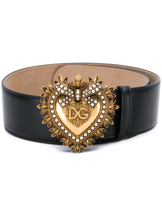 Devotion leather belt