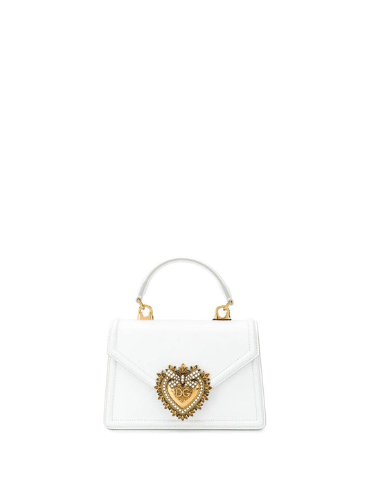 small Devotion heart-plaque shoulder bag