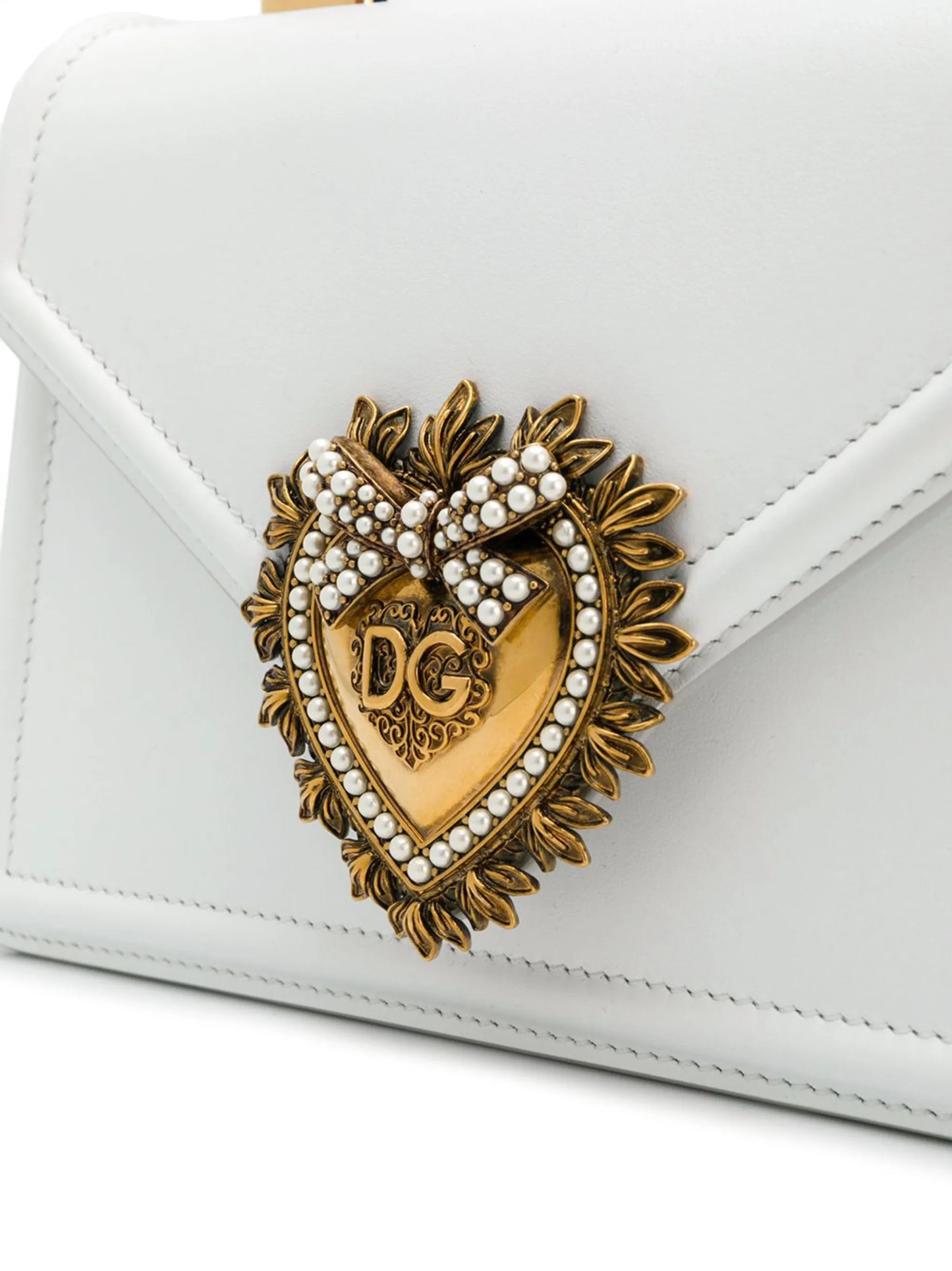small Devotion heart-plaque shoulder bag