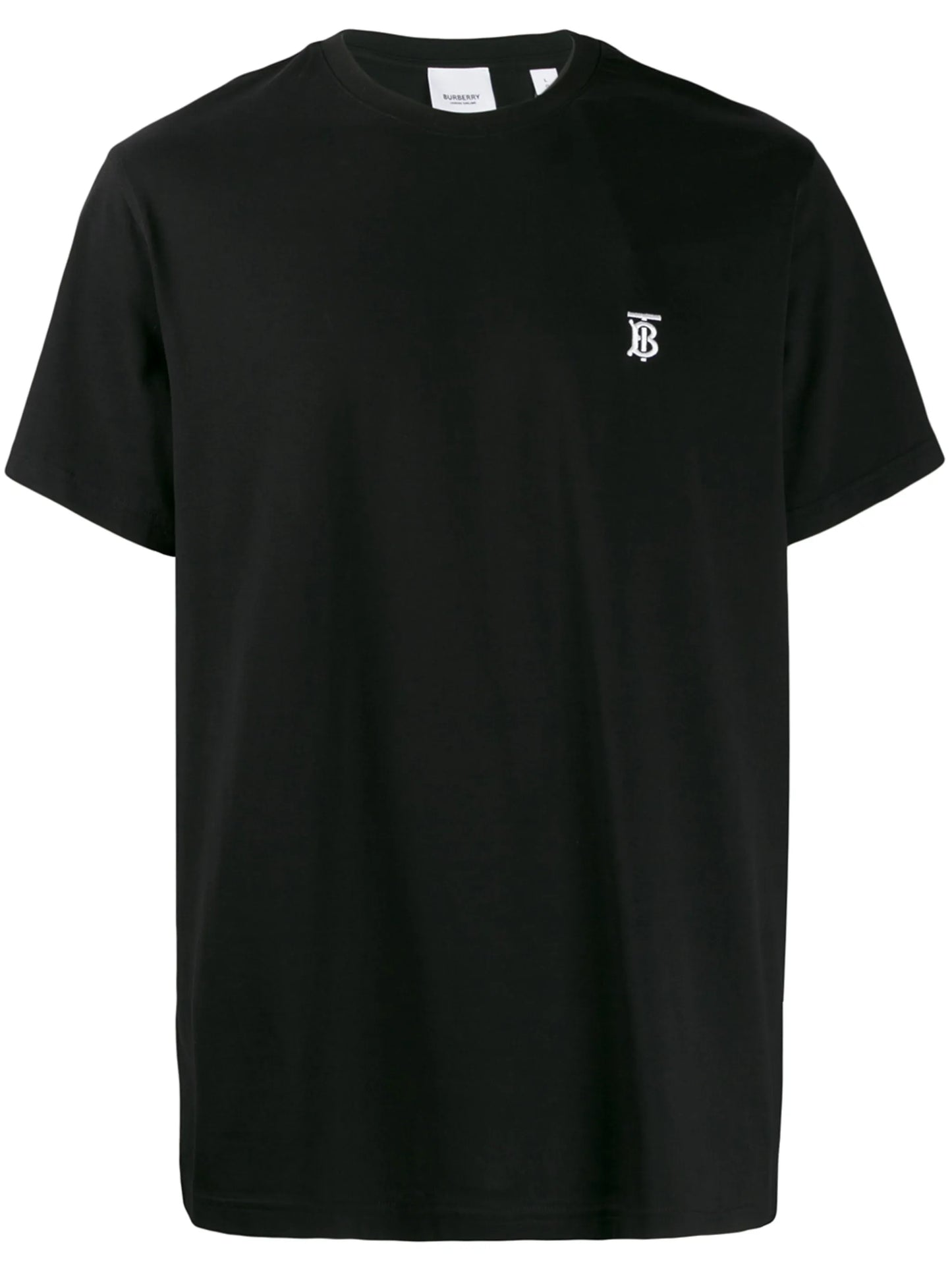 logo-embroidered T-shirt