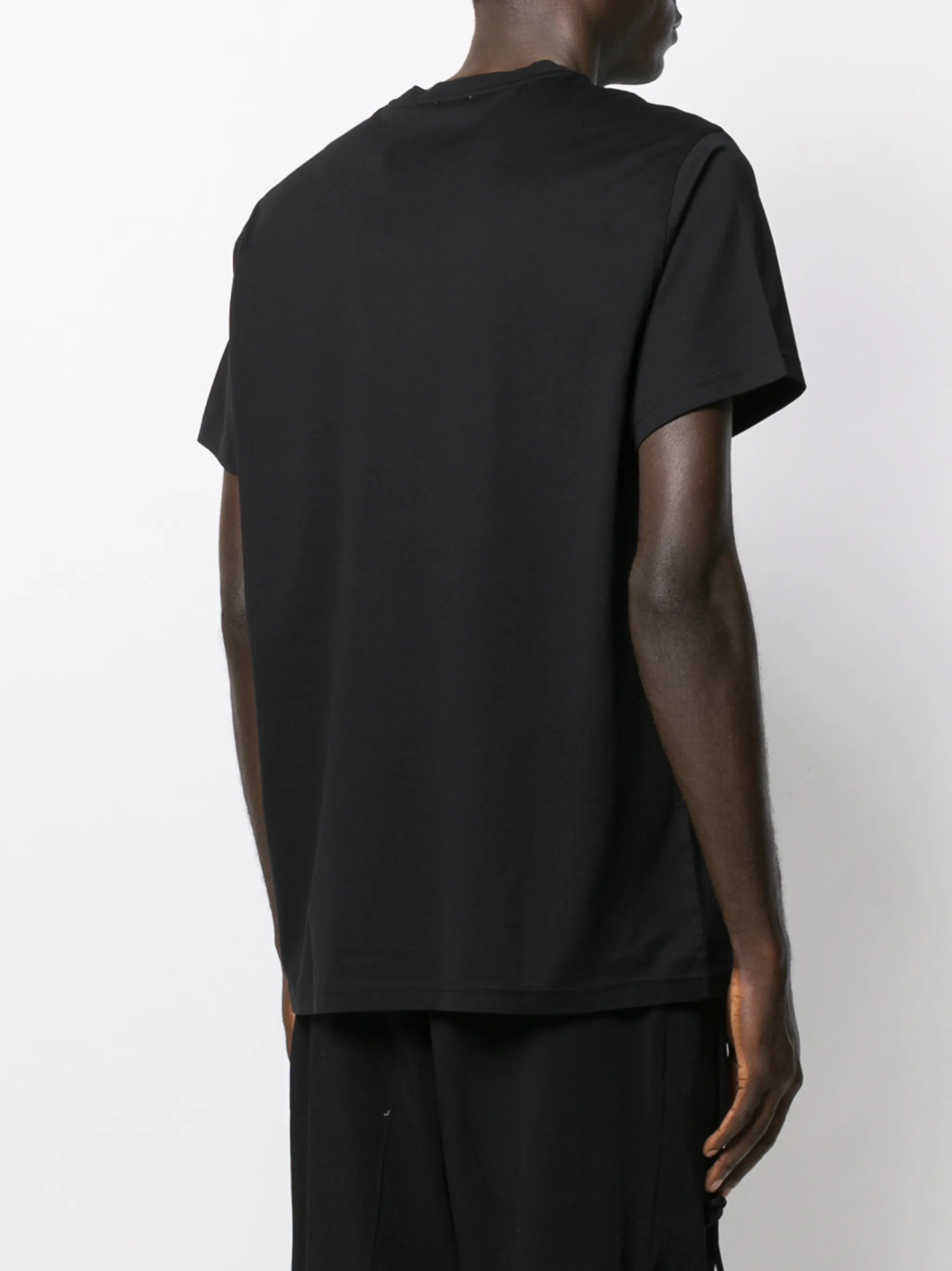 logo-embroidered T-shirt