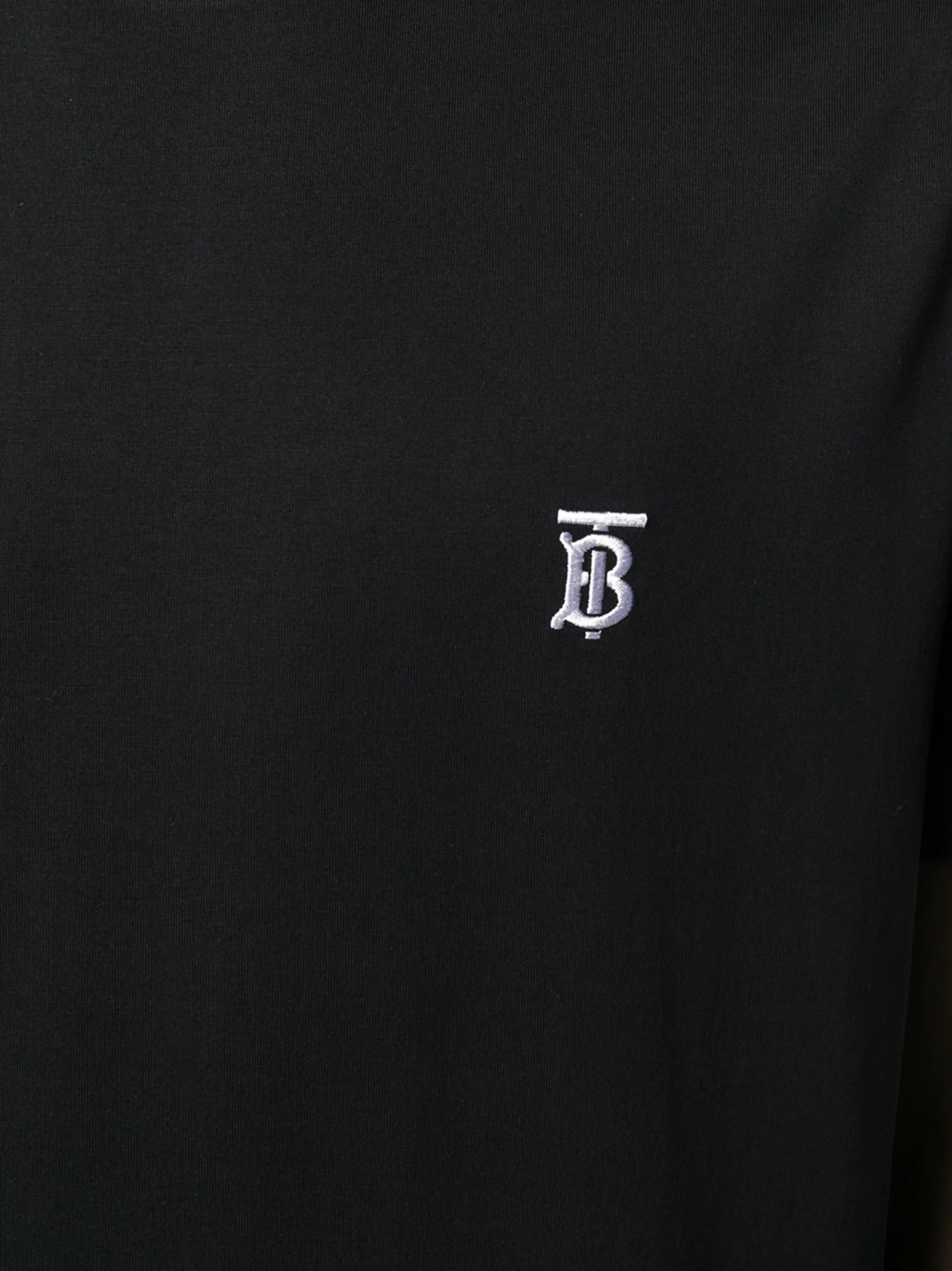 logo-embroidered T-shirt