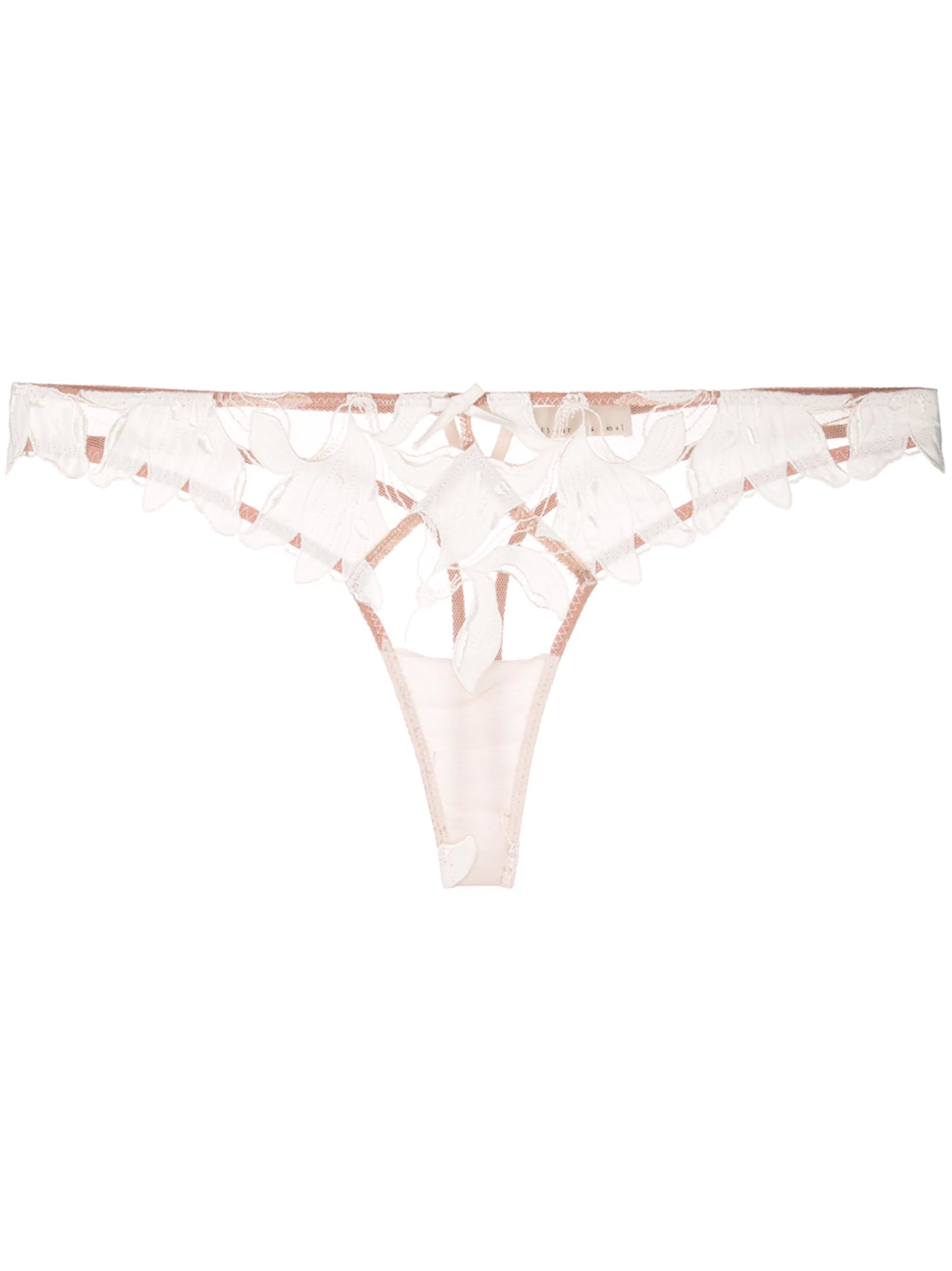 Lily lace thong