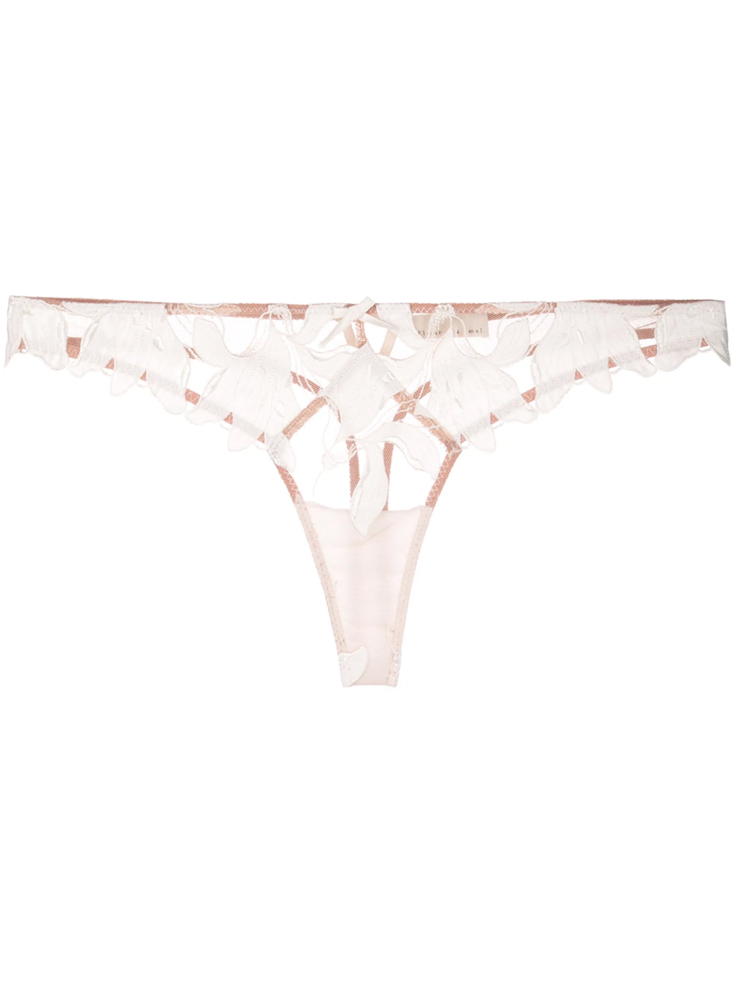Lily lace thong