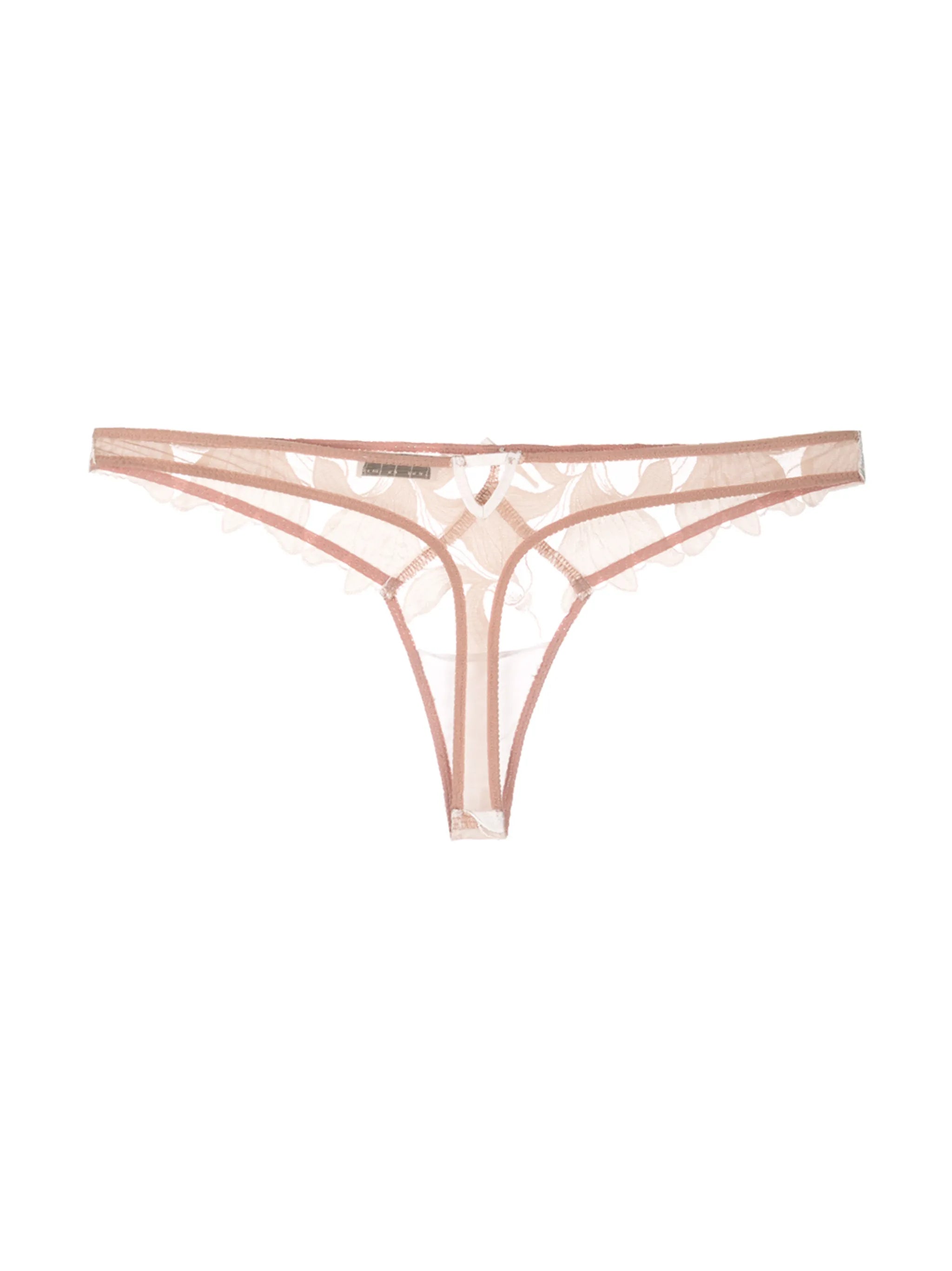 Lily lace thong