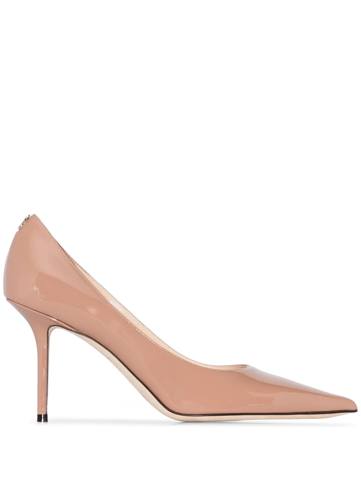 85mm Love patent leather pumps