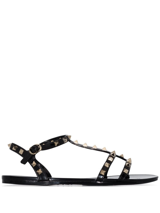 Rockstud flat rubber sandal