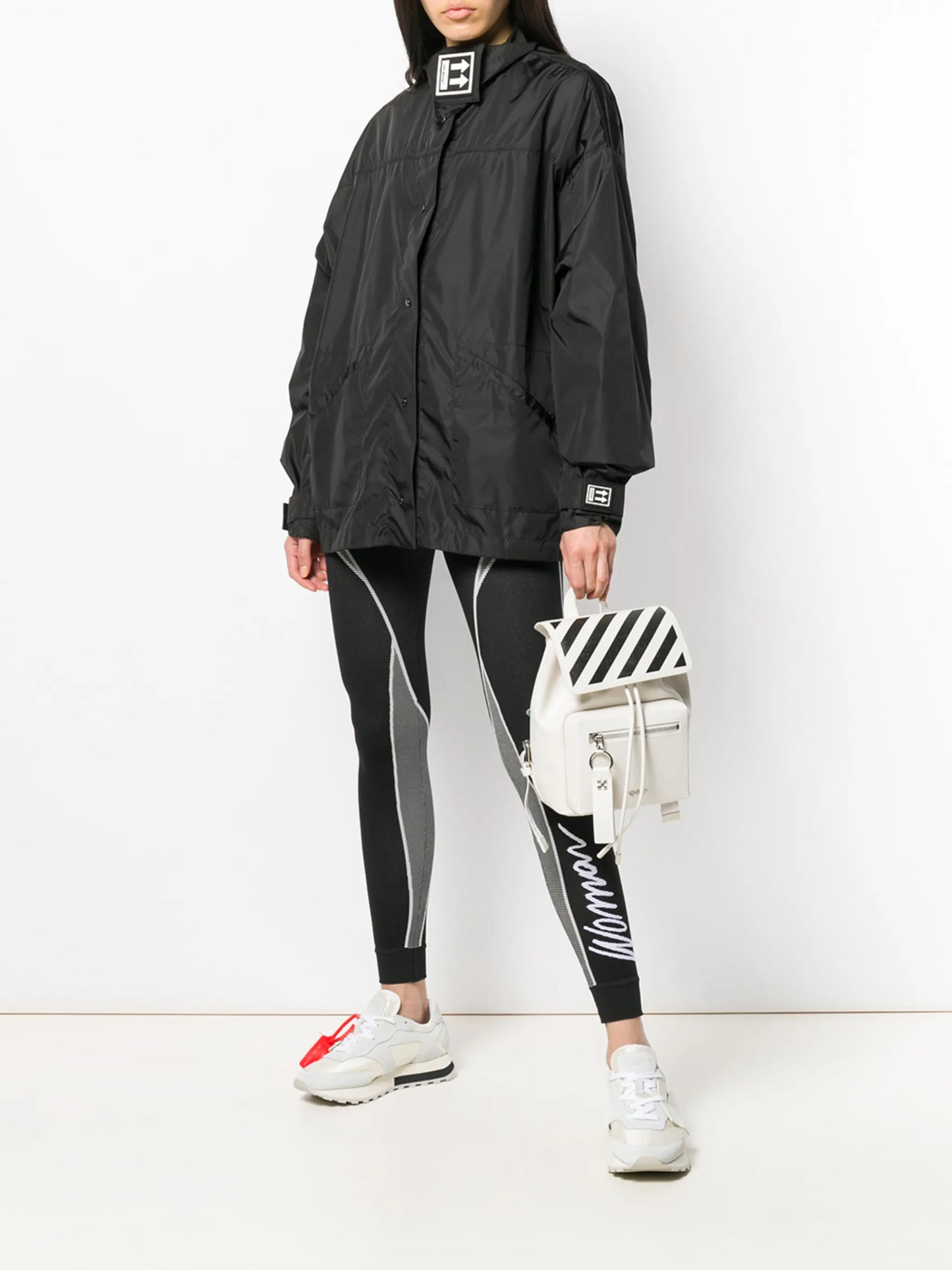 logo patch track jacket