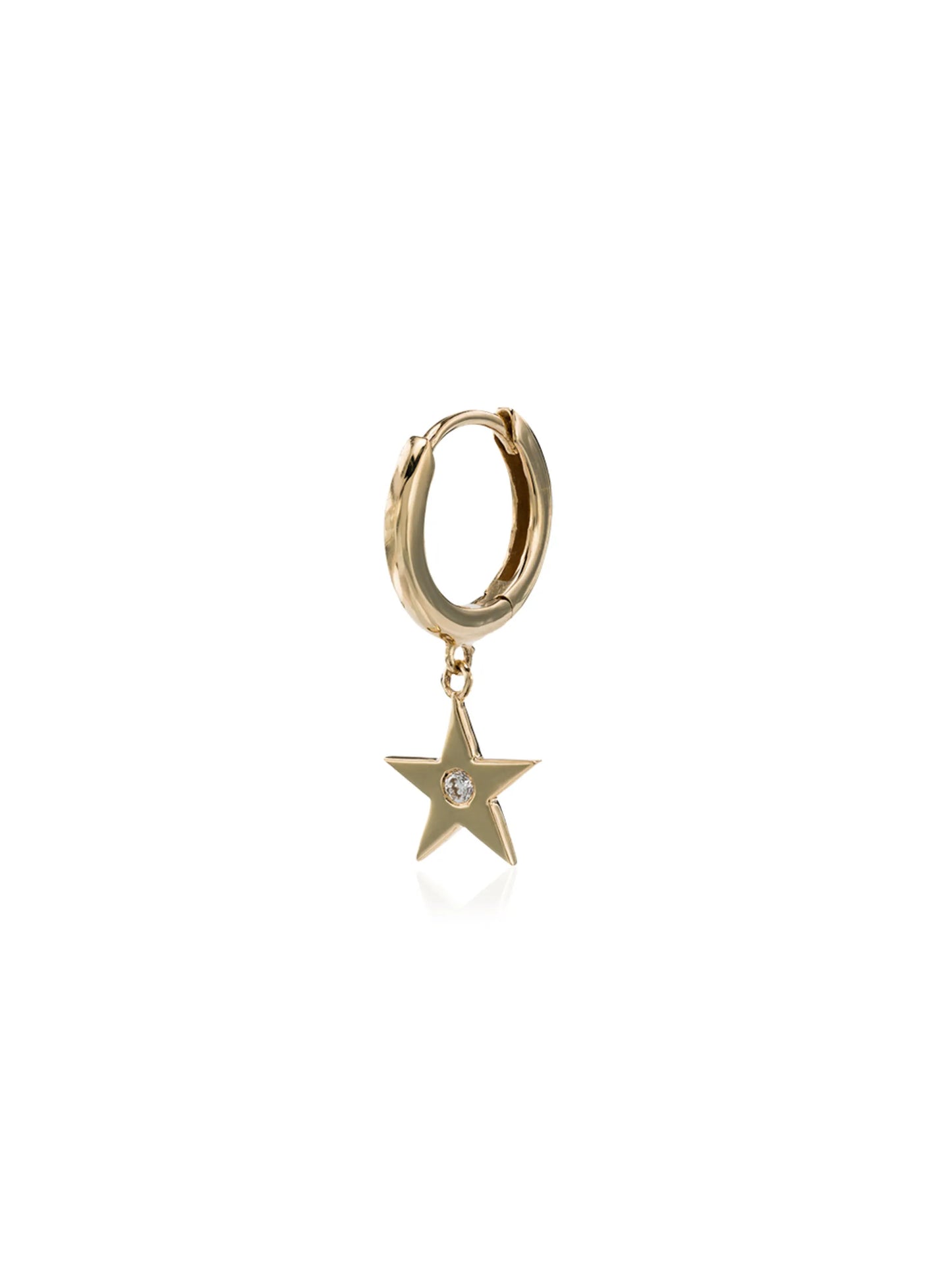 Hoop Star single earring