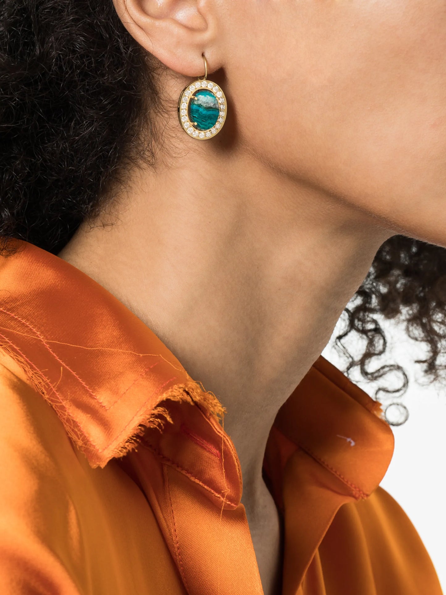 opal and diamond earrings
