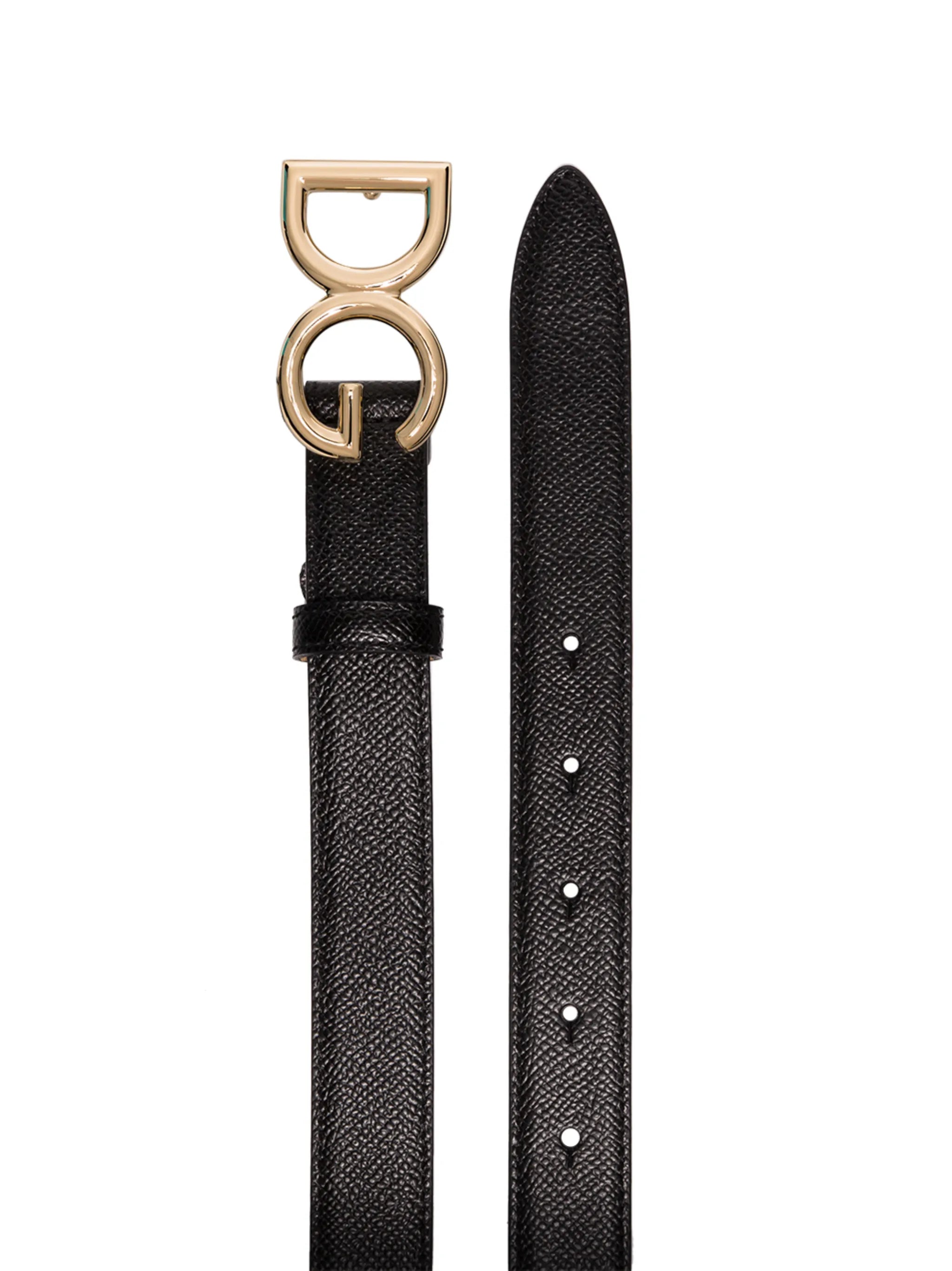logo buckle belt