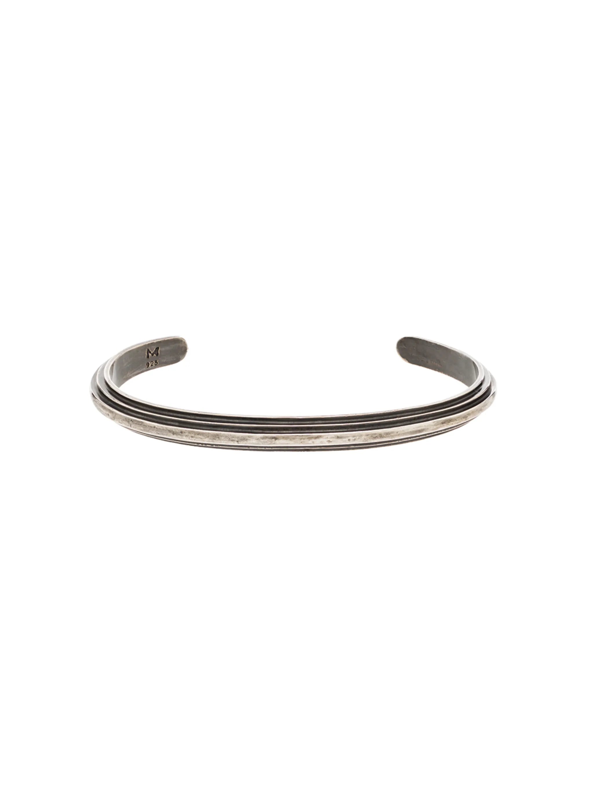 Prograde silver bracelet