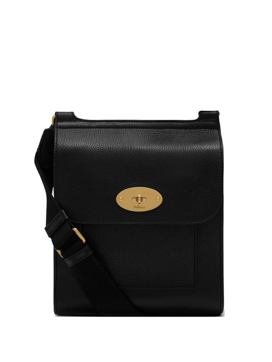 small Antony bag in black small classic grain
