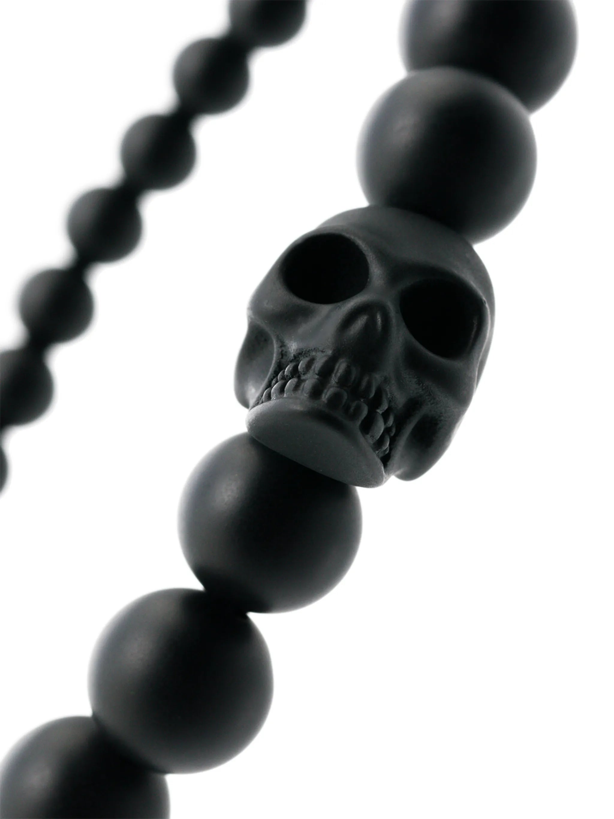 skull beaded bracelet