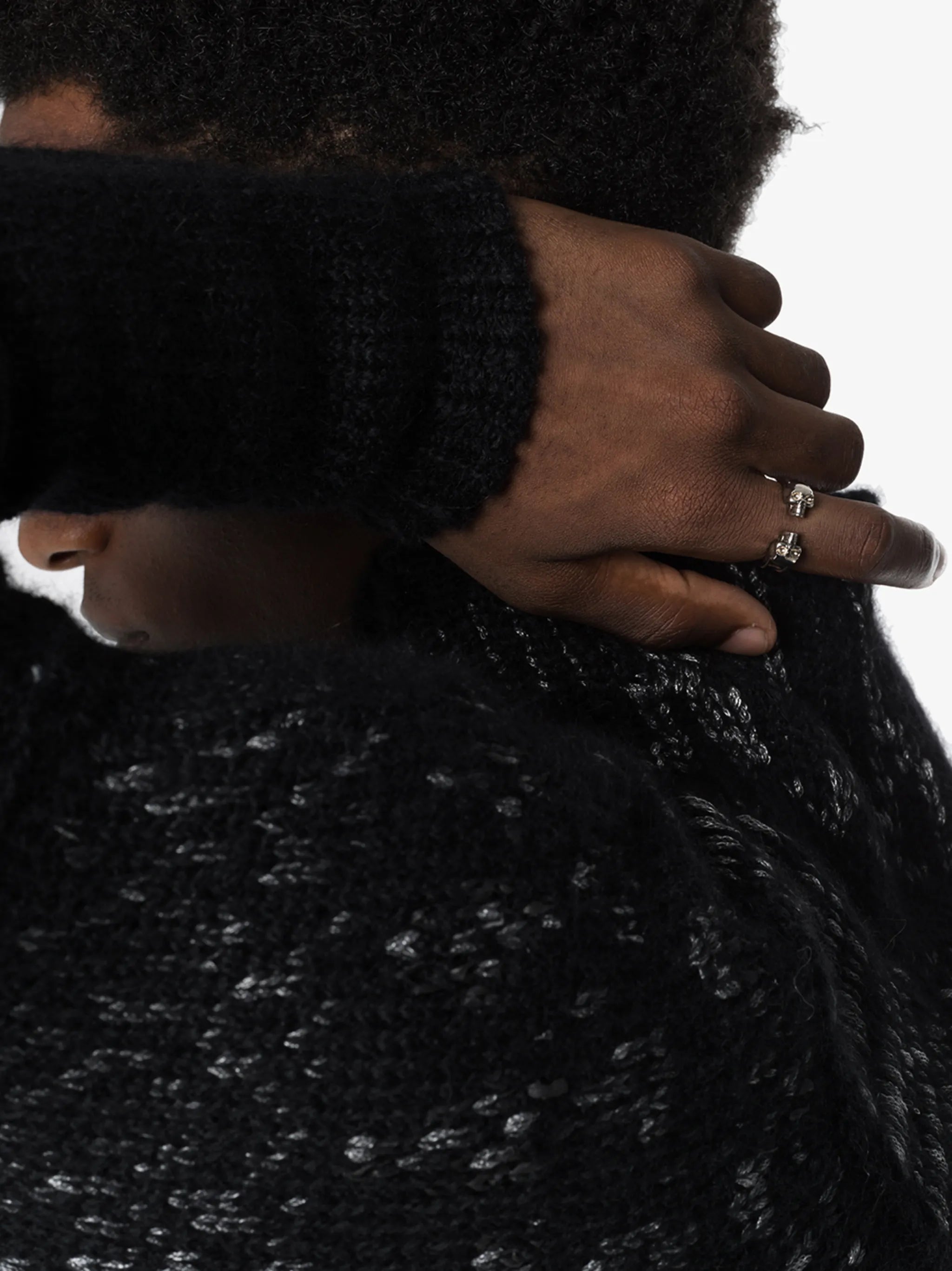 Twin skull ring