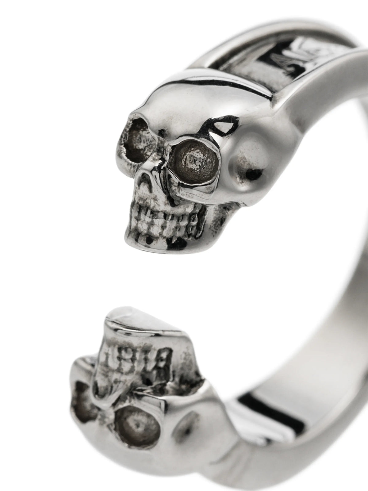 Twin skull ring