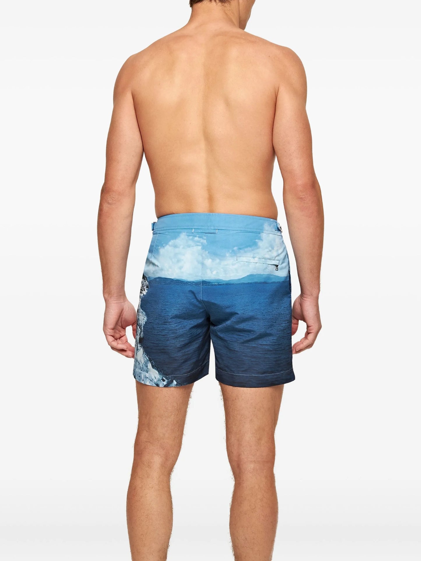 Bulldog Hulton print swim shorts