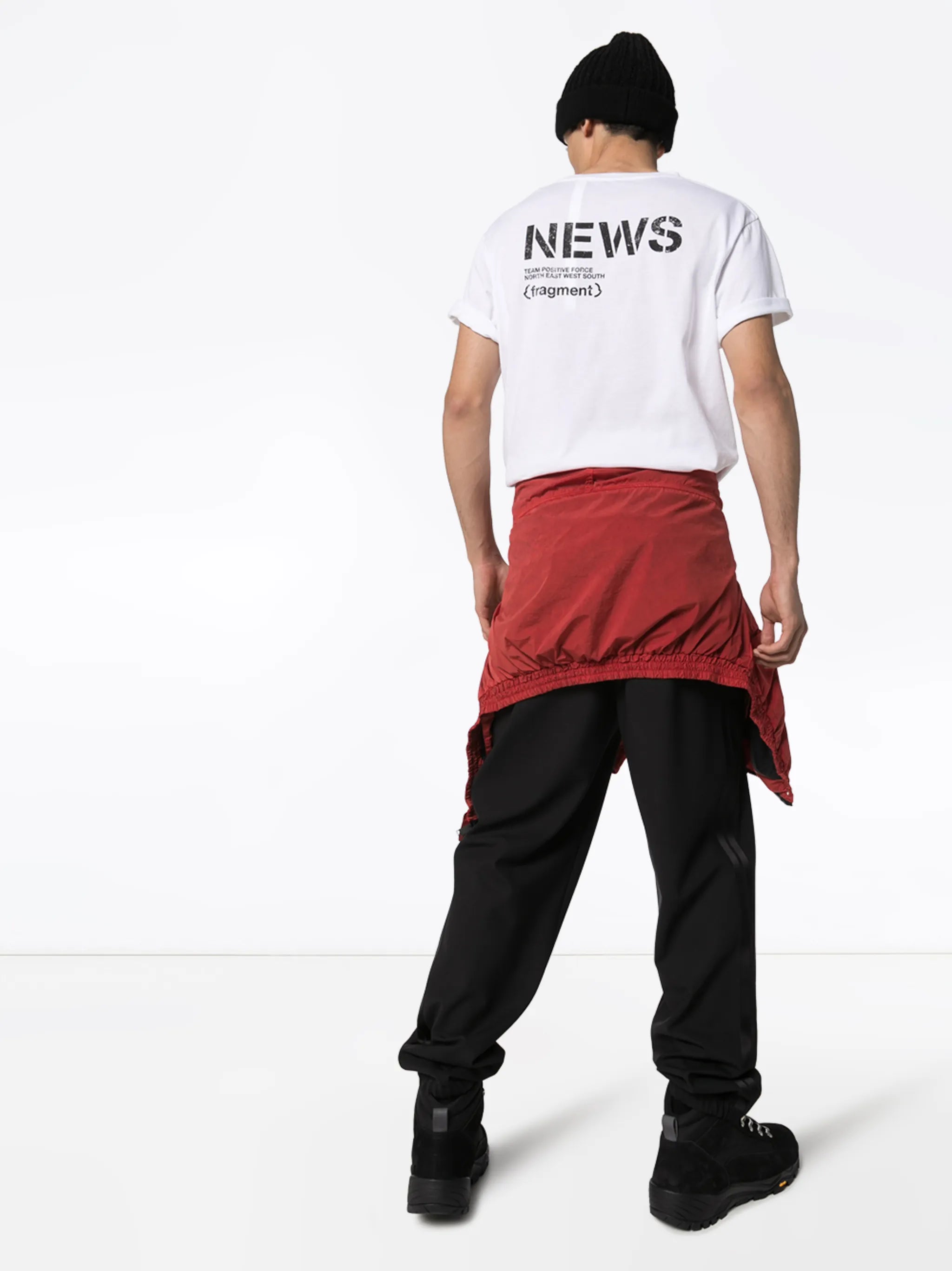 x Fragment news T-shirt