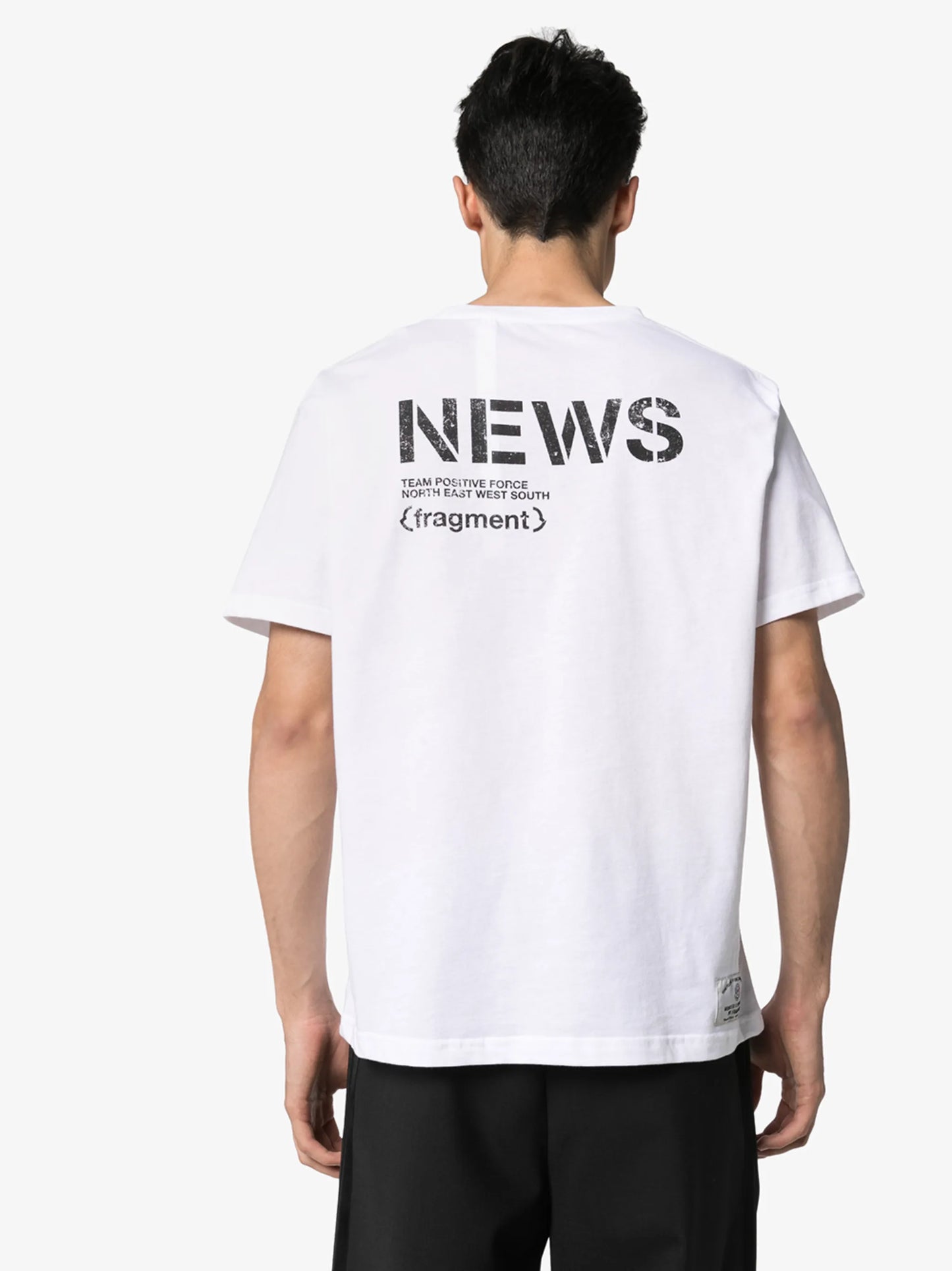 x Fragment news T-shirt