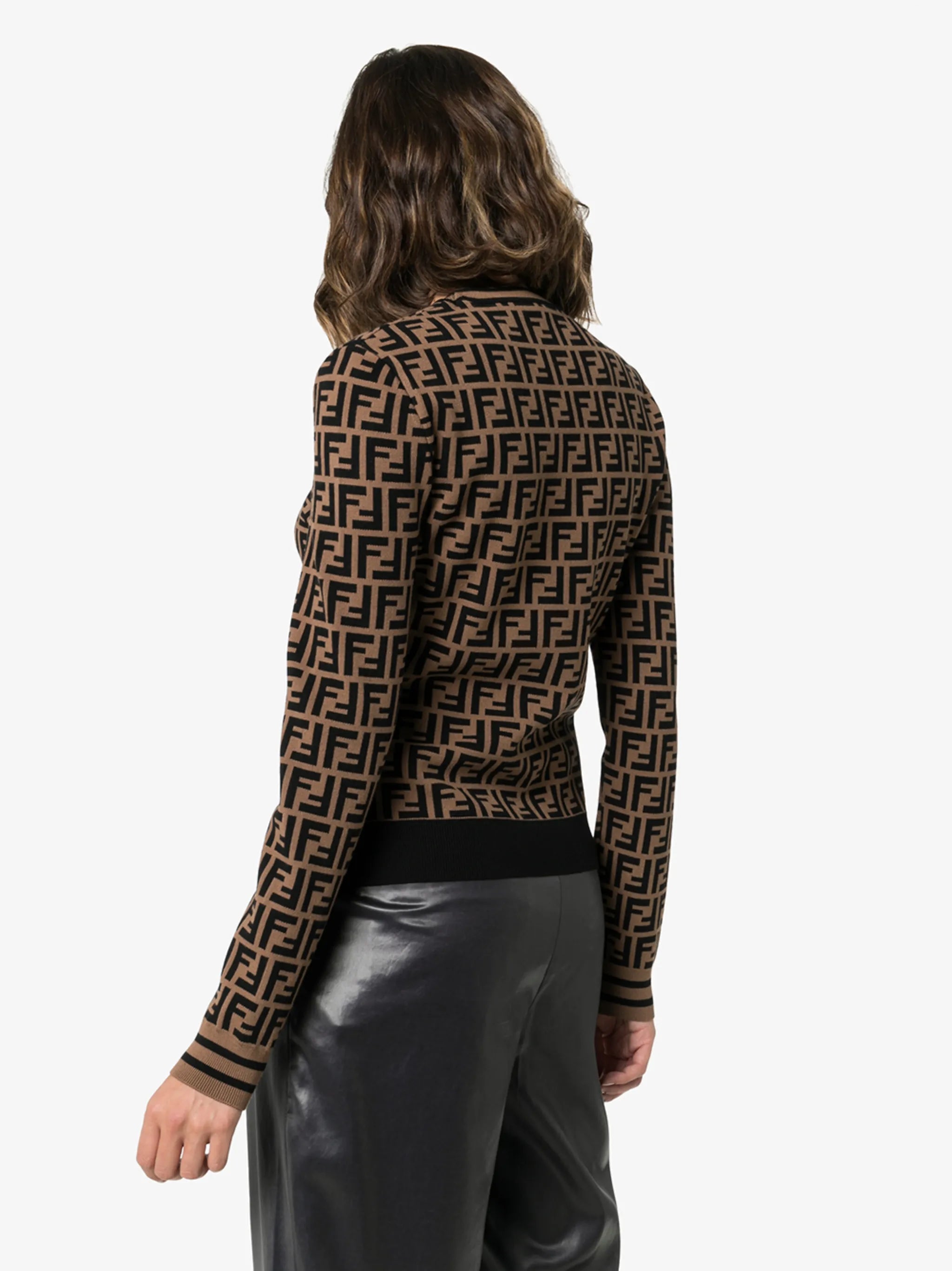 FF logo intarsia jumper
