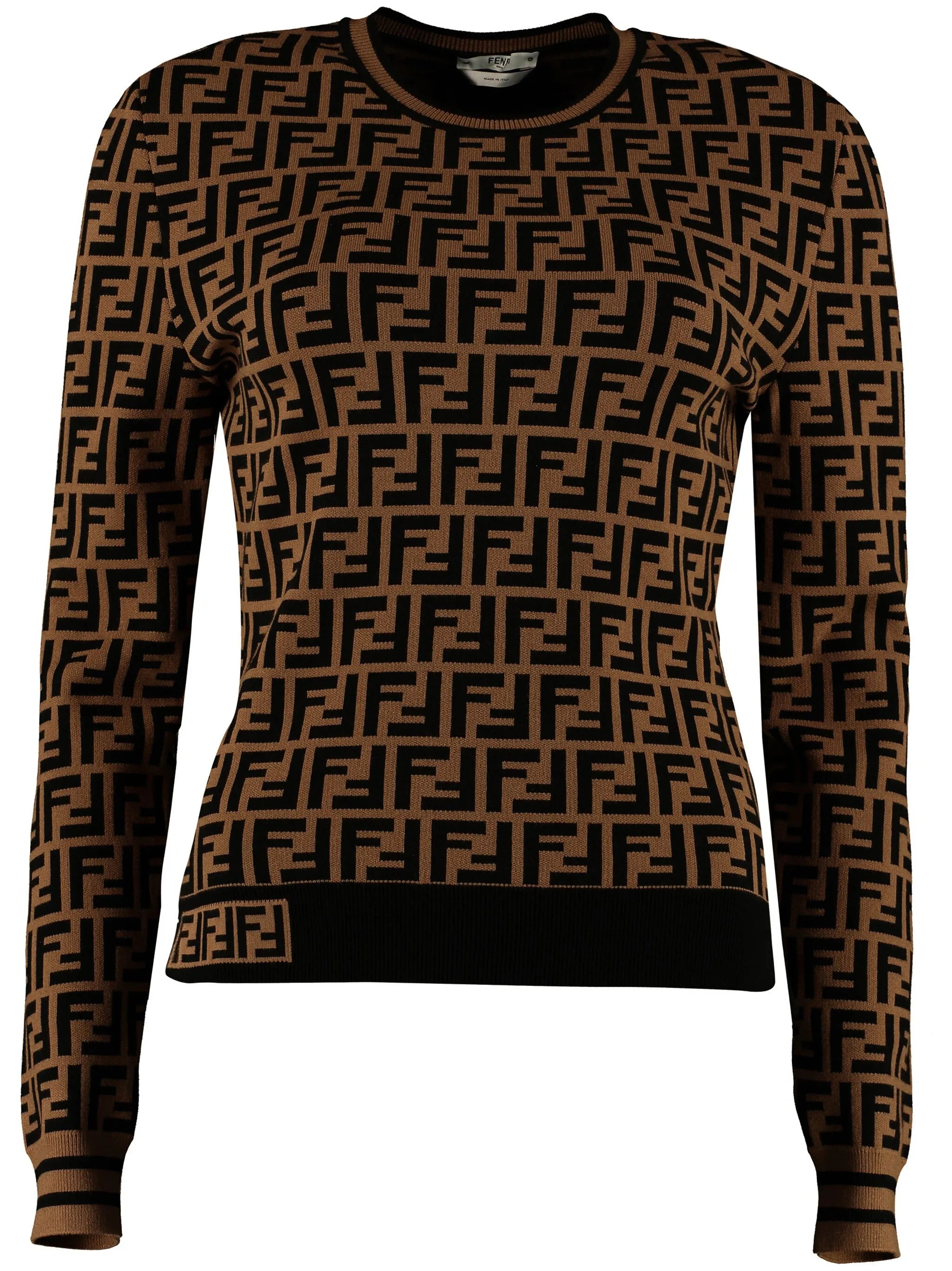 FF logo intarsia jumper