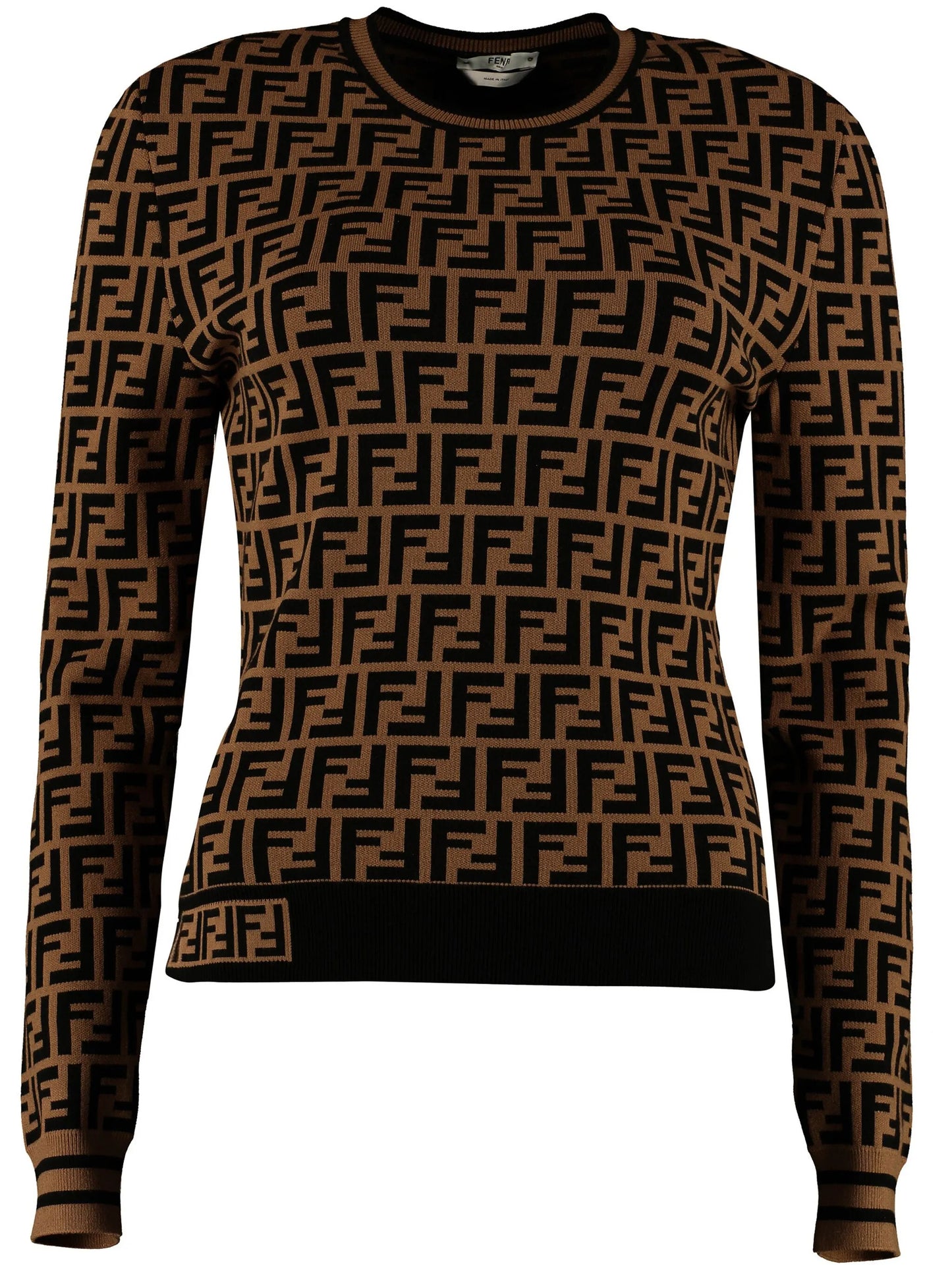 FF logo intarsia jumper