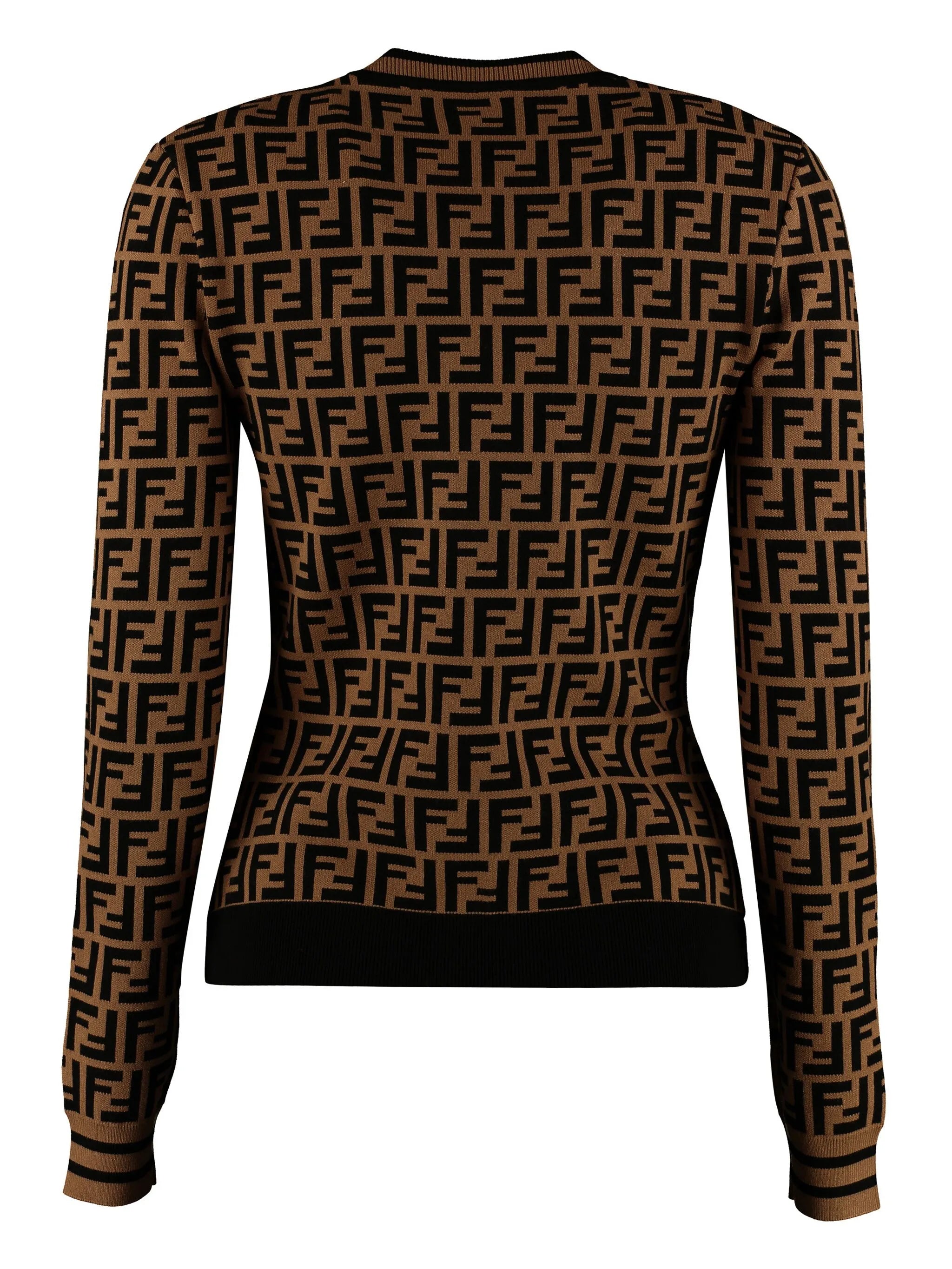 FF logo intarsia jumper