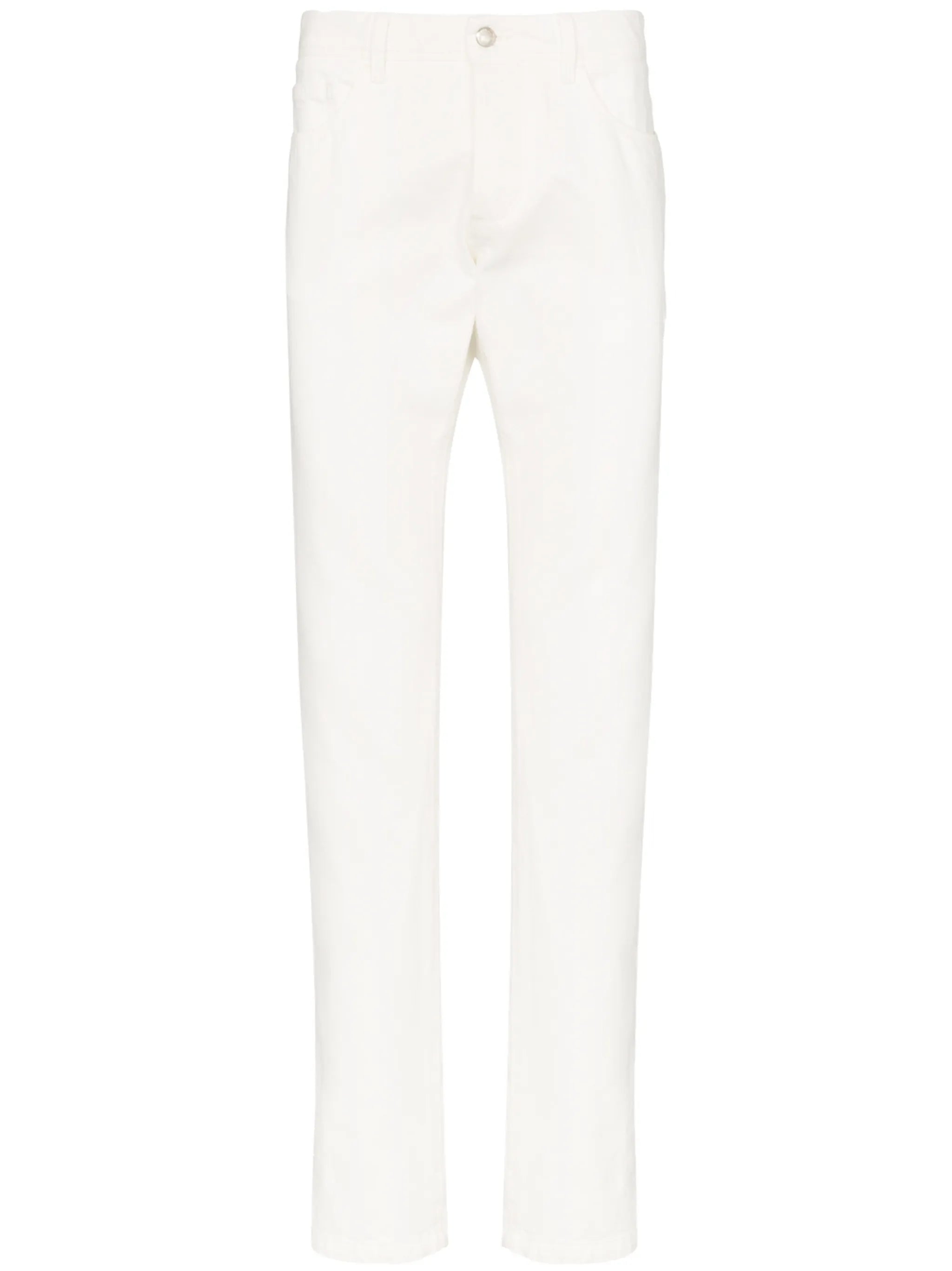 straight-leg jeans