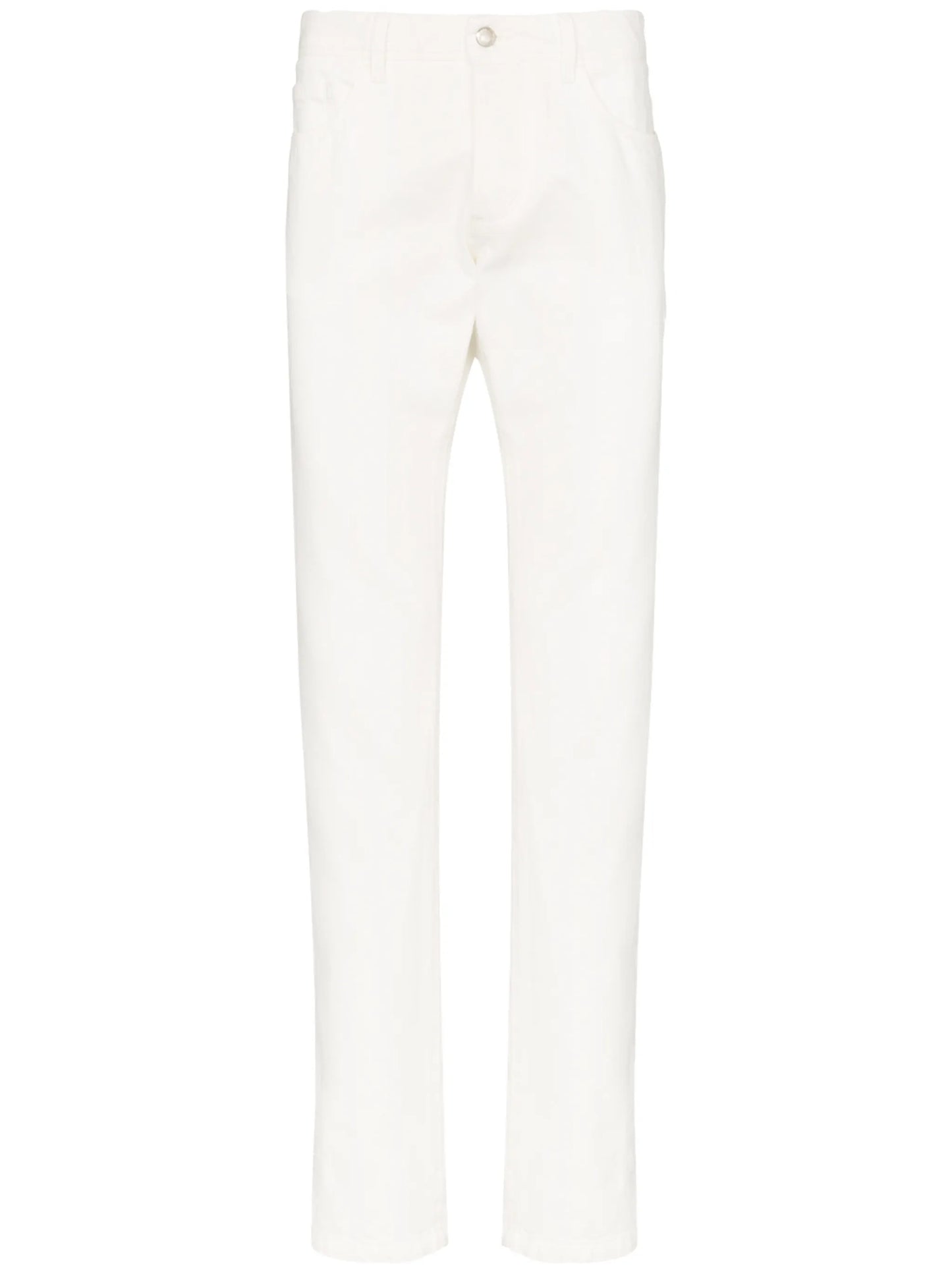 straight-leg jeans
