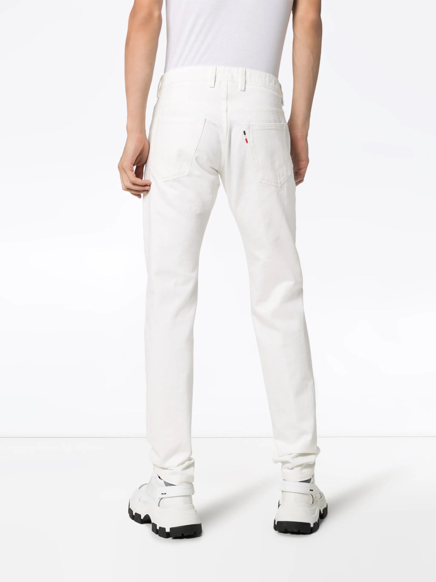 straight-leg jeans