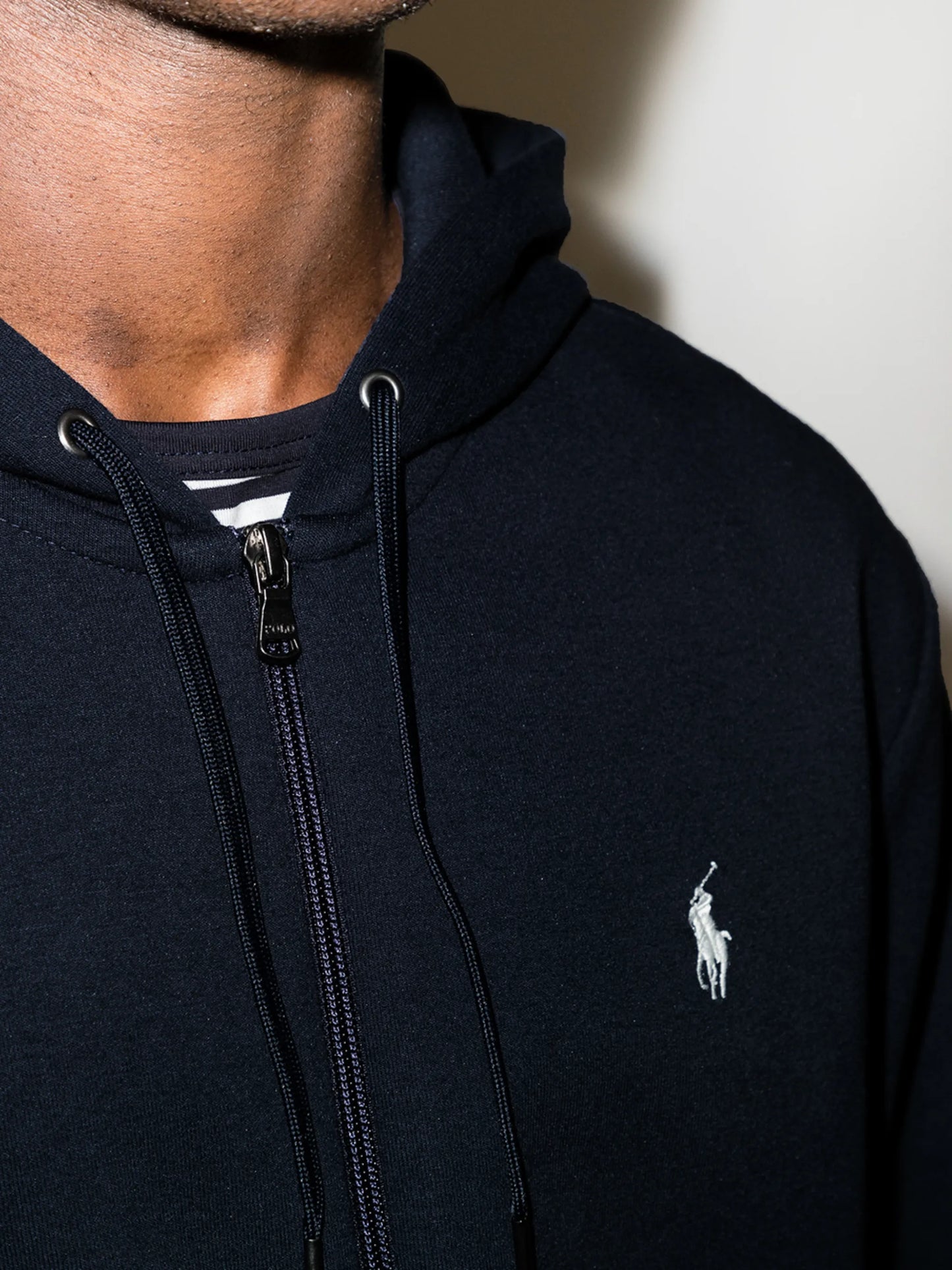 zip-up hoodie