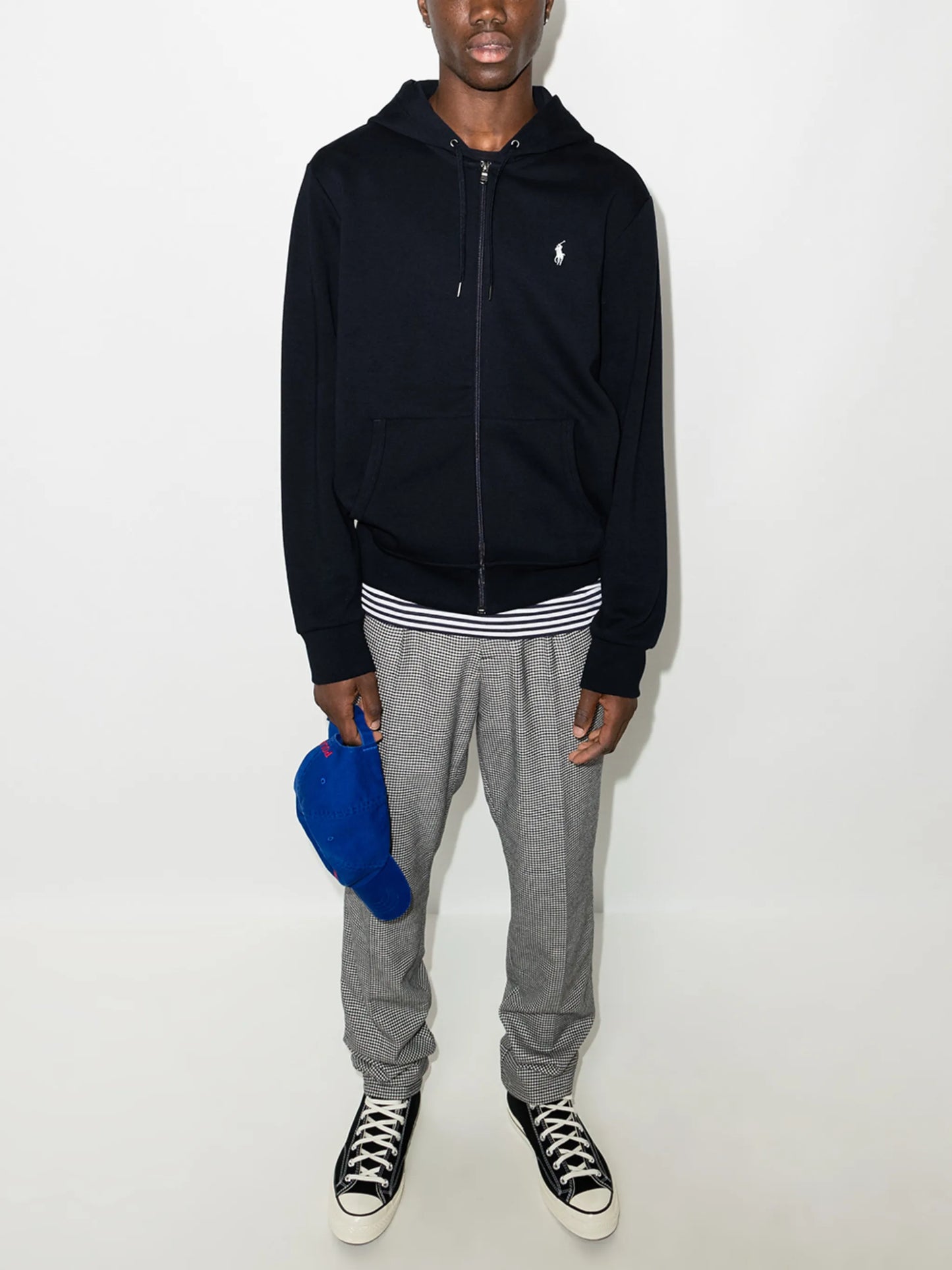 zip-up hoodie