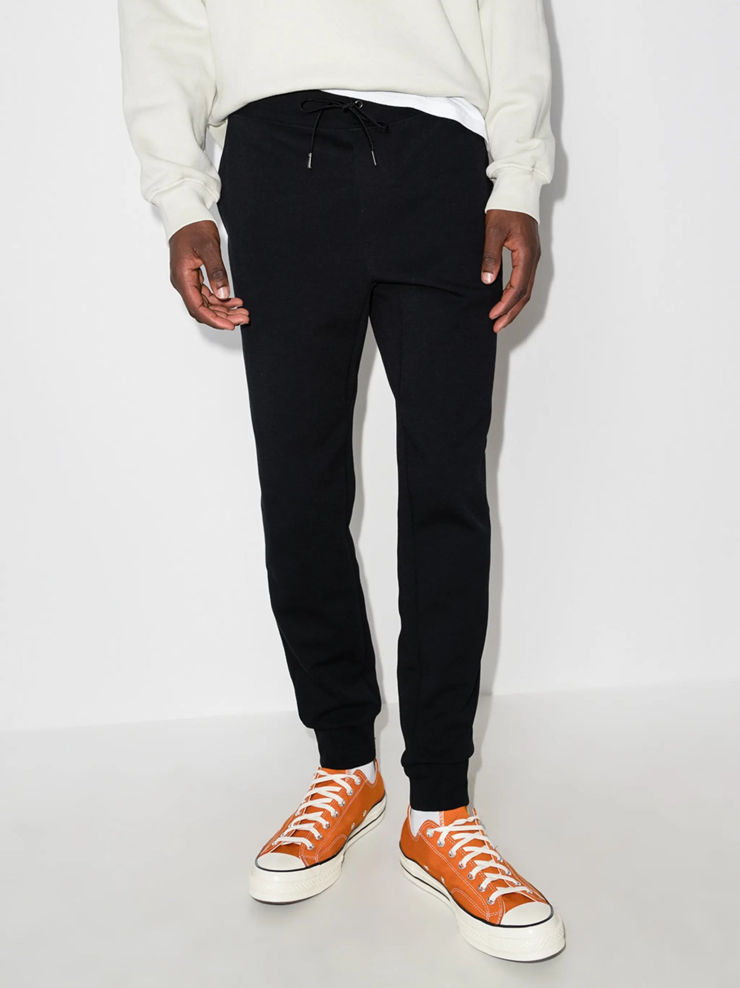 logo-embroidered track pants