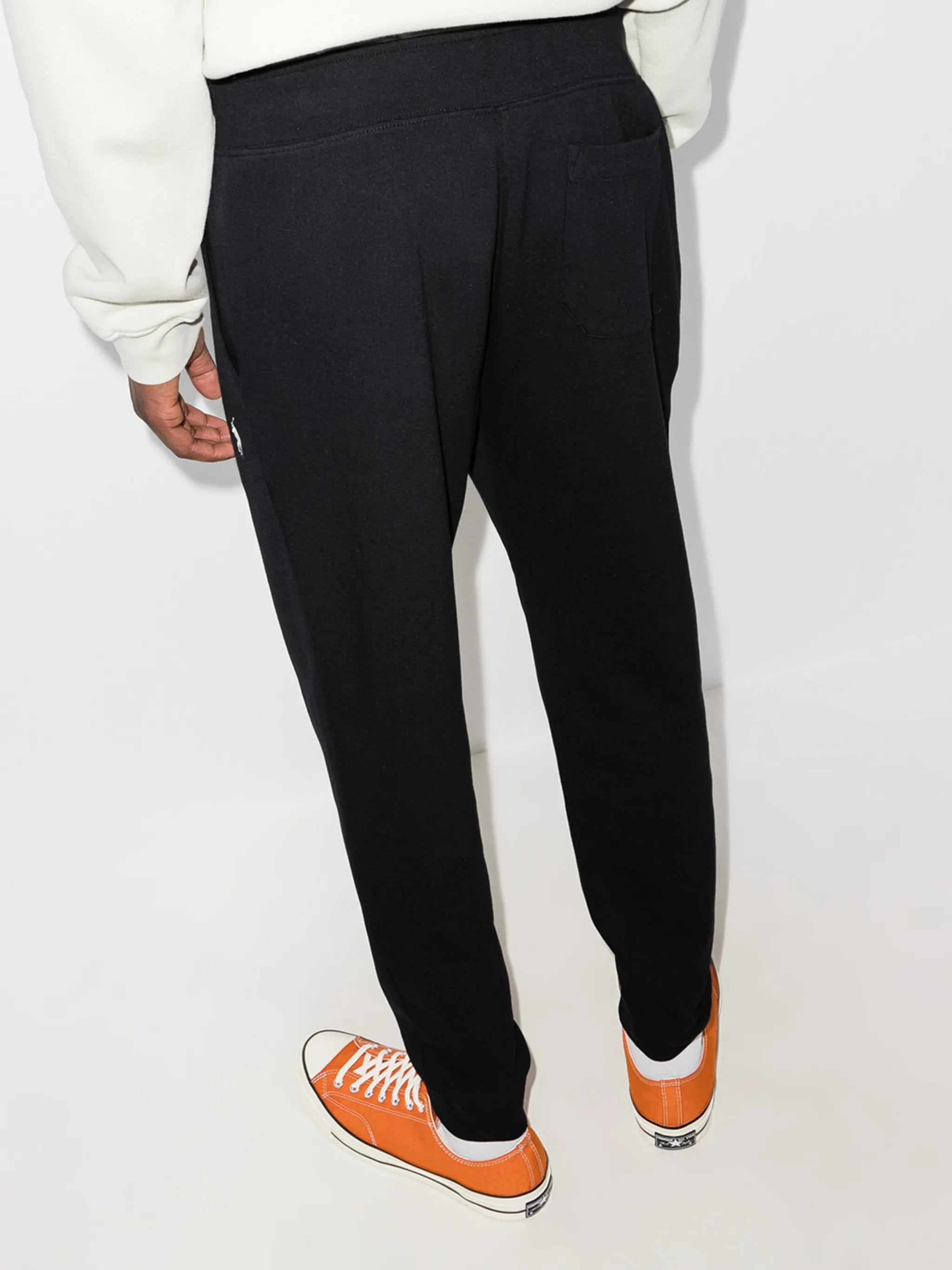 logo-embroidered track pants