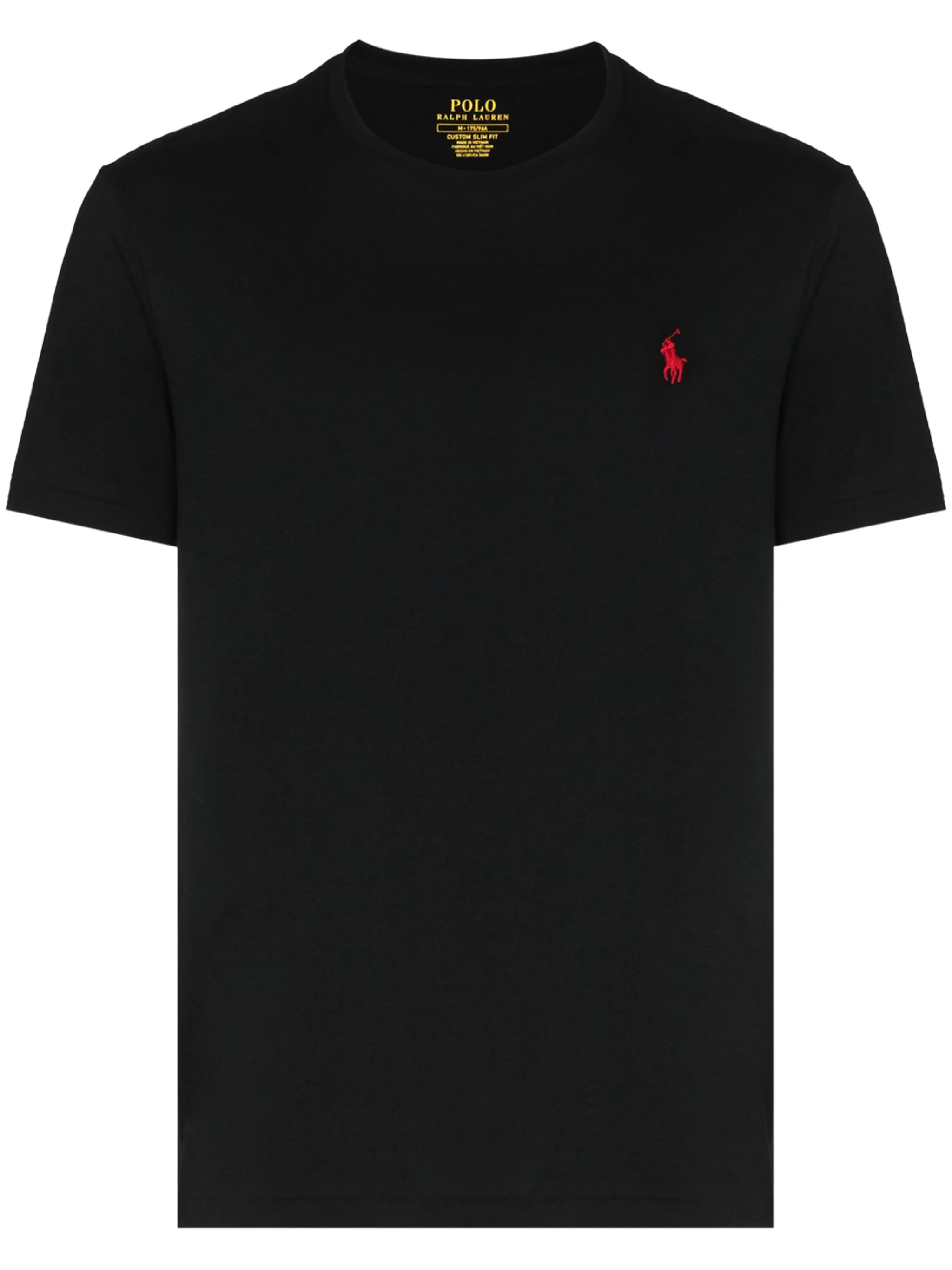 logo-embroidered T-shirt