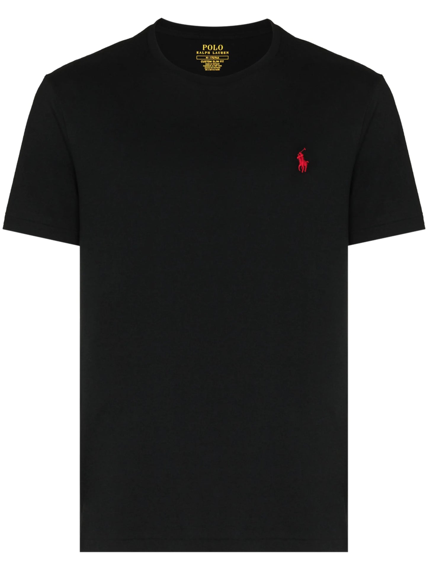 logo-embroidered T-shirt