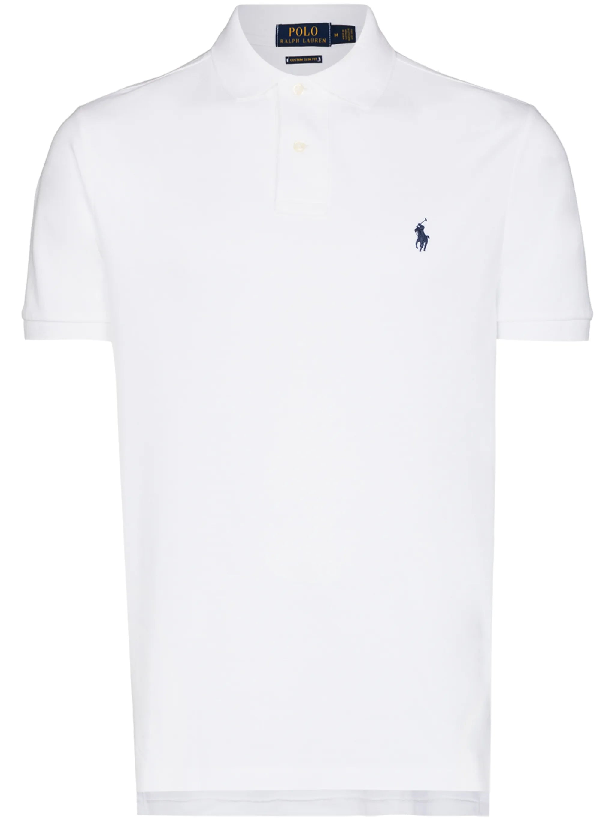 logo-embroidered polo shirt