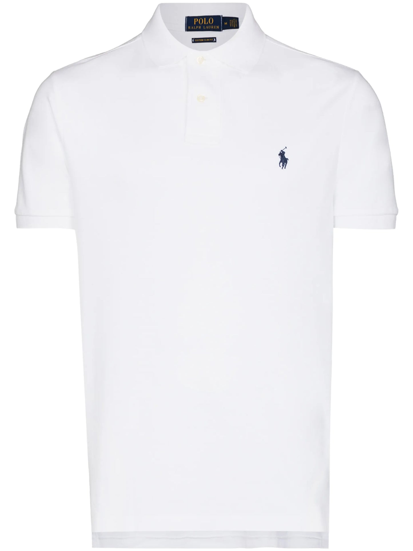logo-embroidered polo shirt