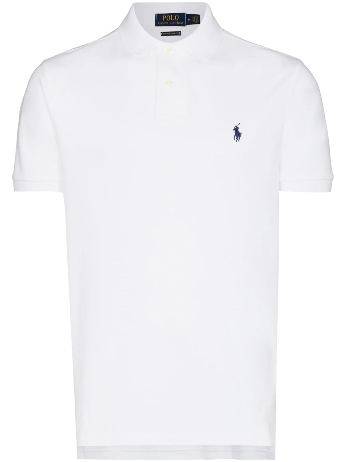 logo-embroidered polo shirt